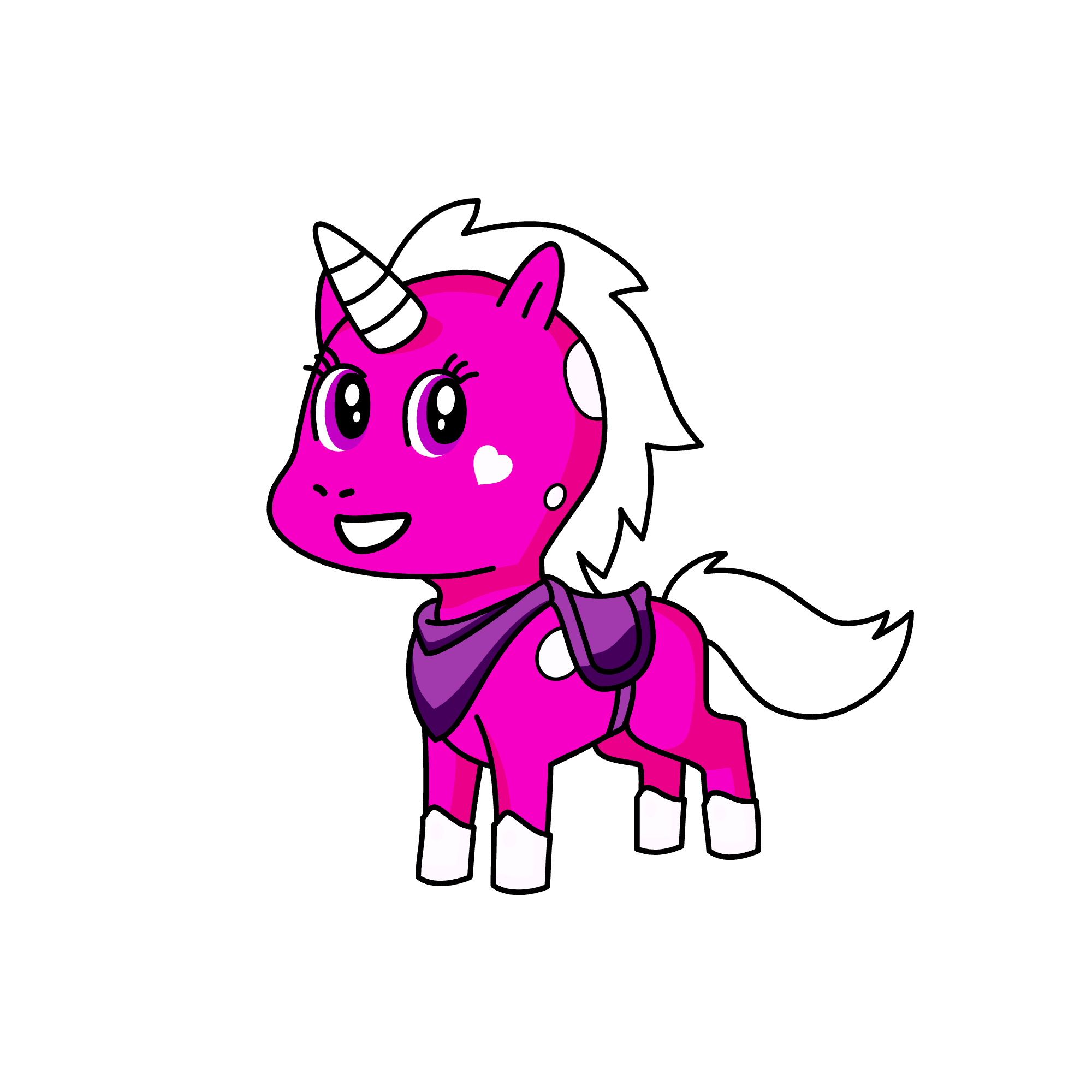 Brightney , the unicorn