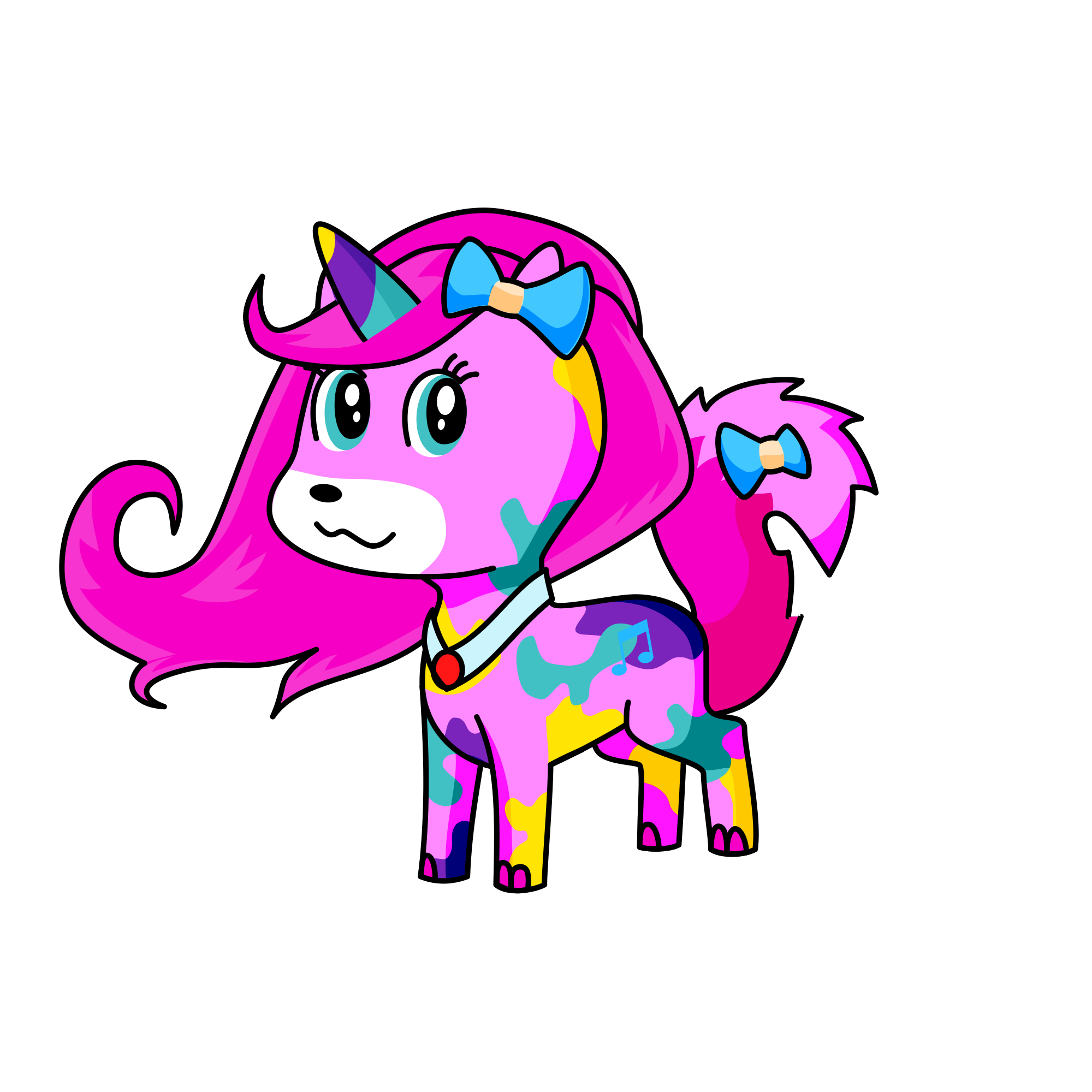 Fdihd, the unicorn
