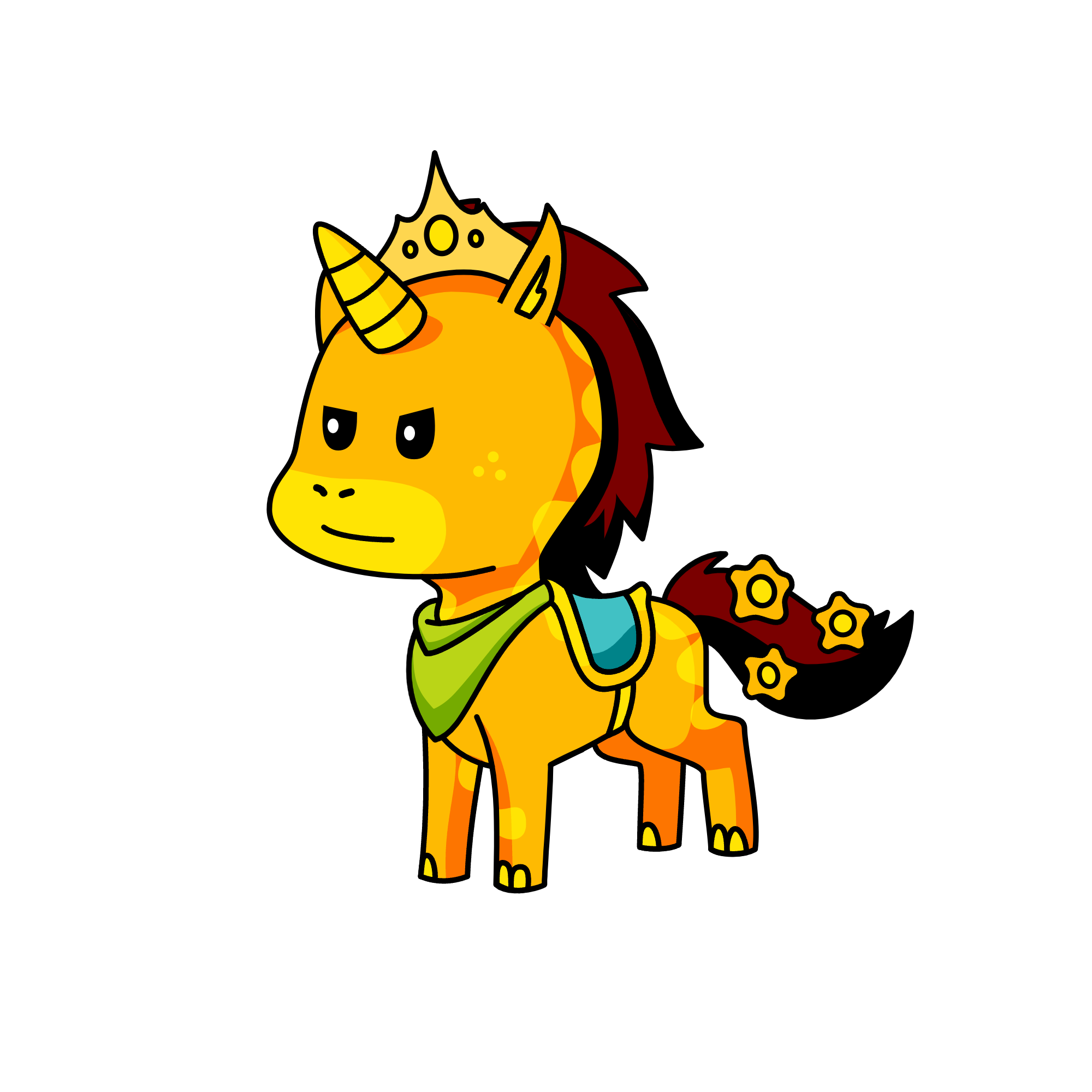 queen nala, the unicorn