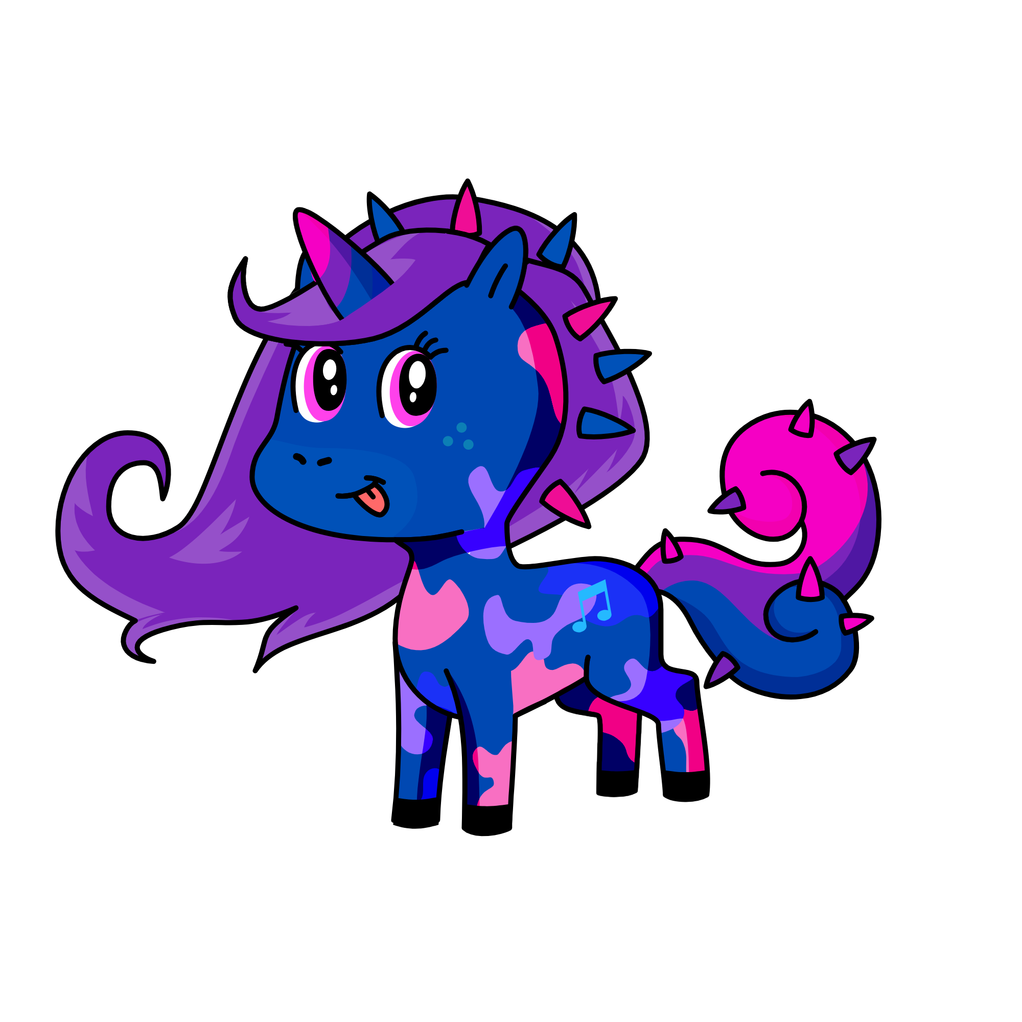 midnight, the unicorn
