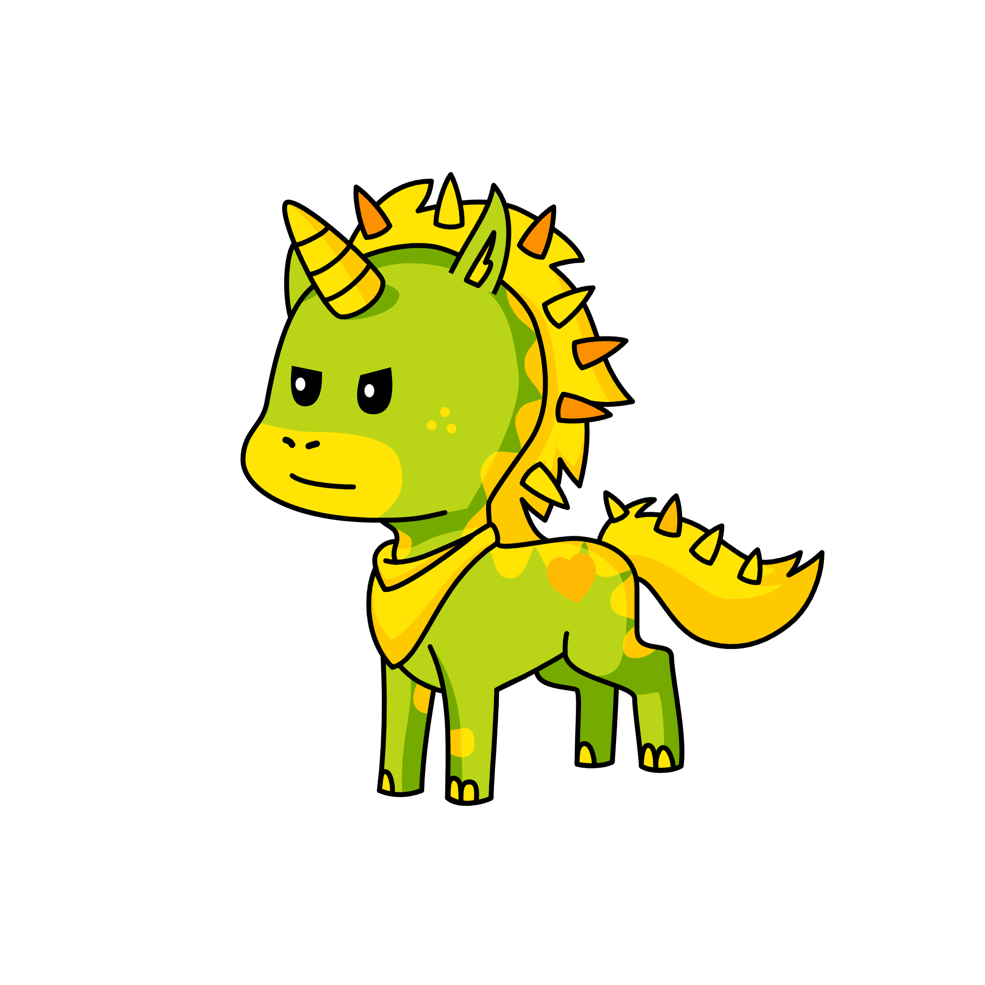 candy, the unicorn