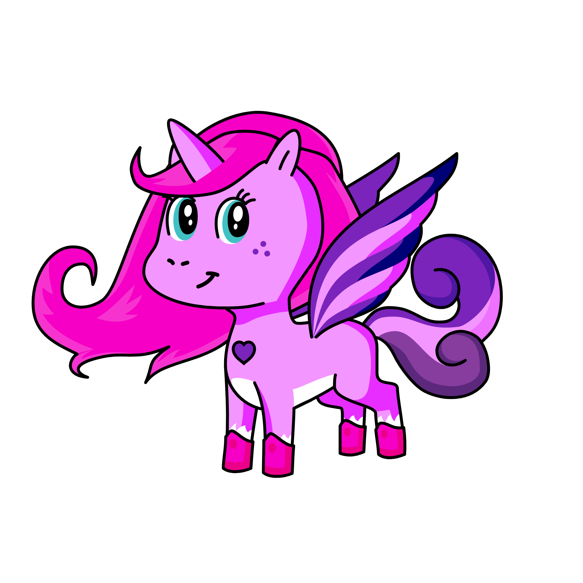 princess love, the unicorn