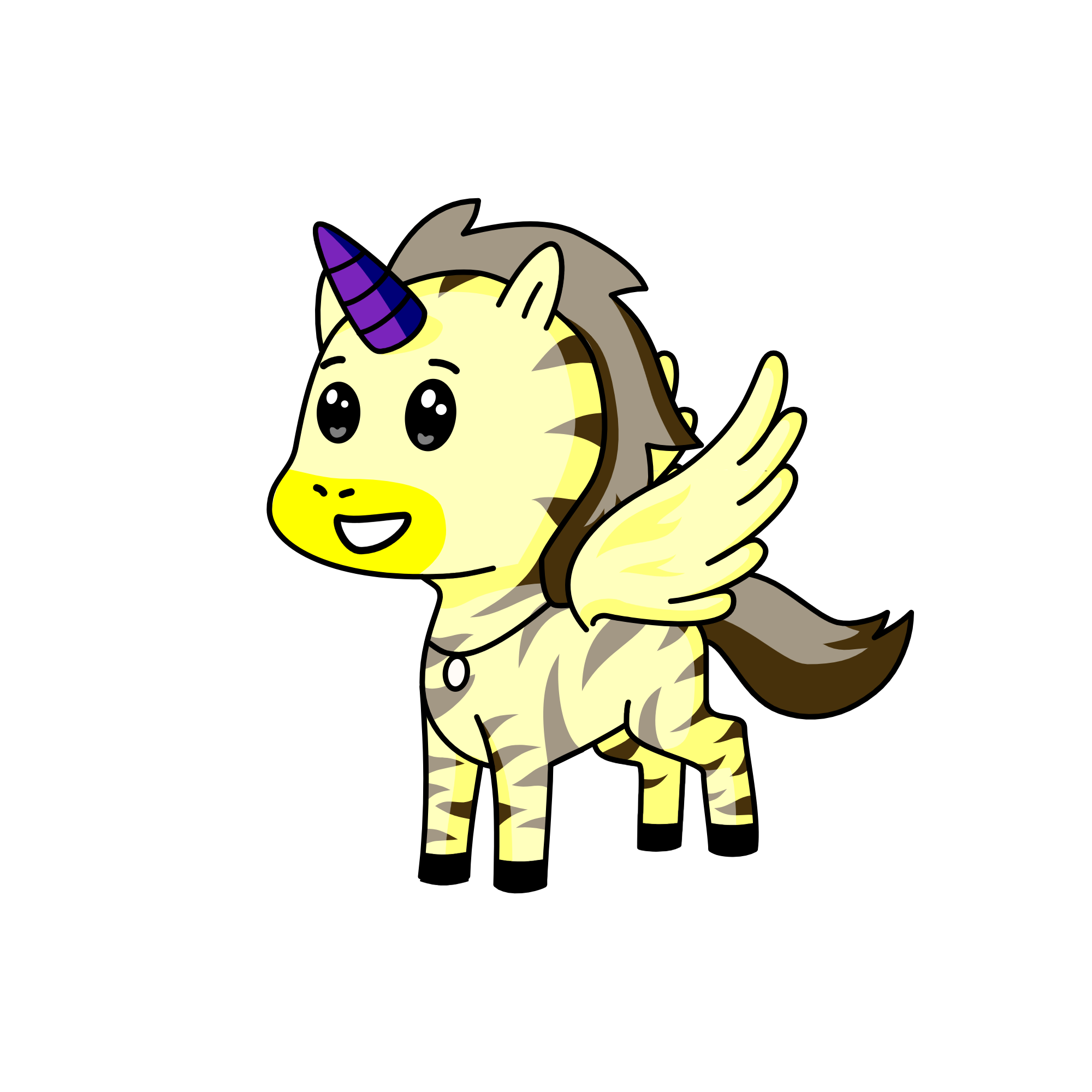 Moo, the unicorn