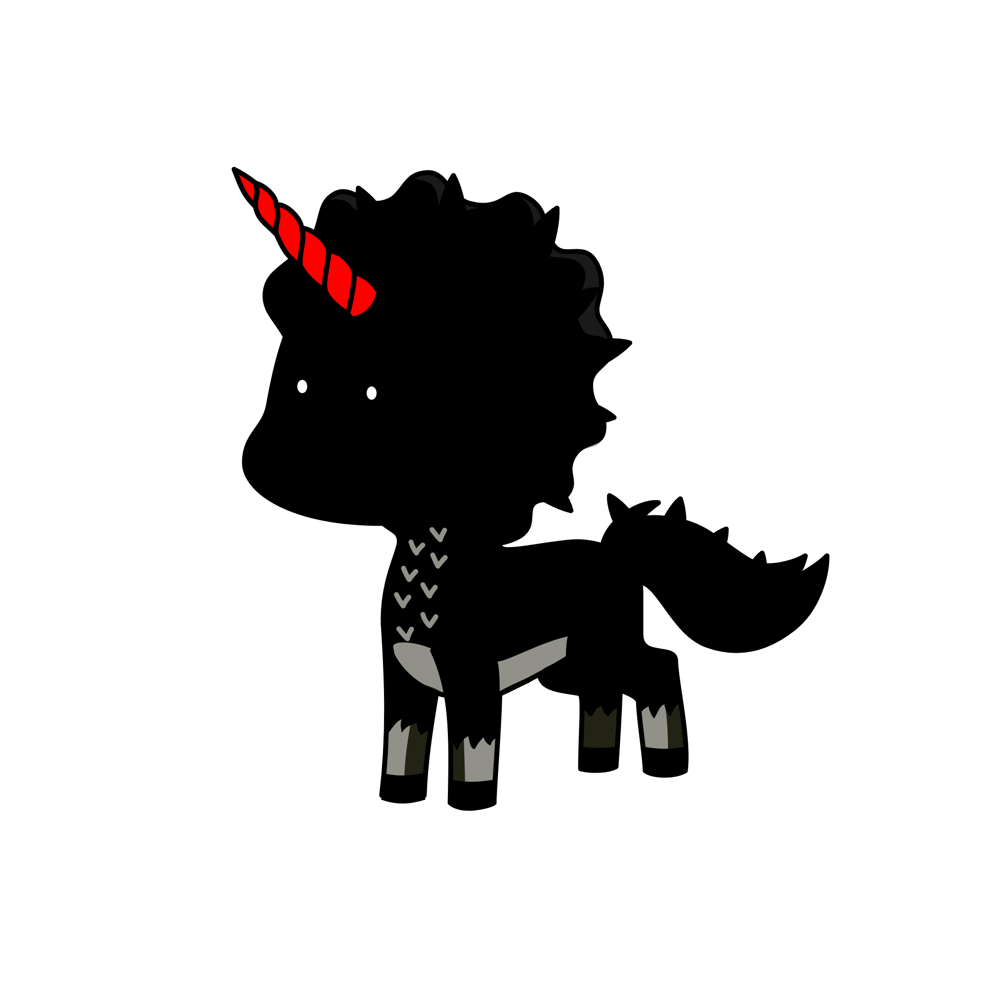 darth vader, the unicorn