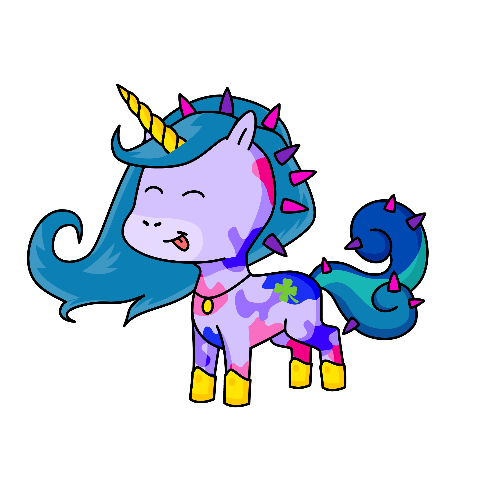 fancy bb, the unicorn