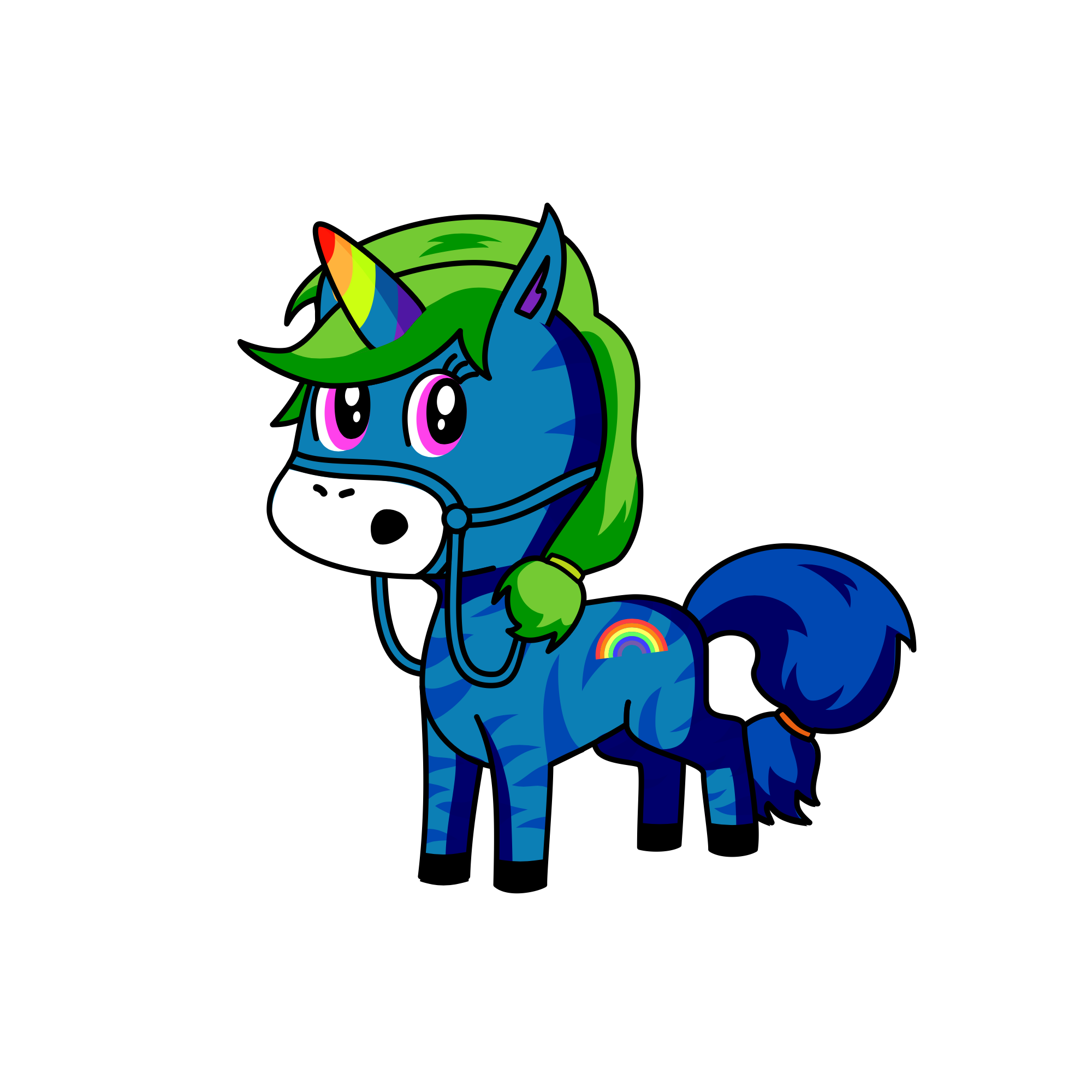 Sparkles , the unicorn