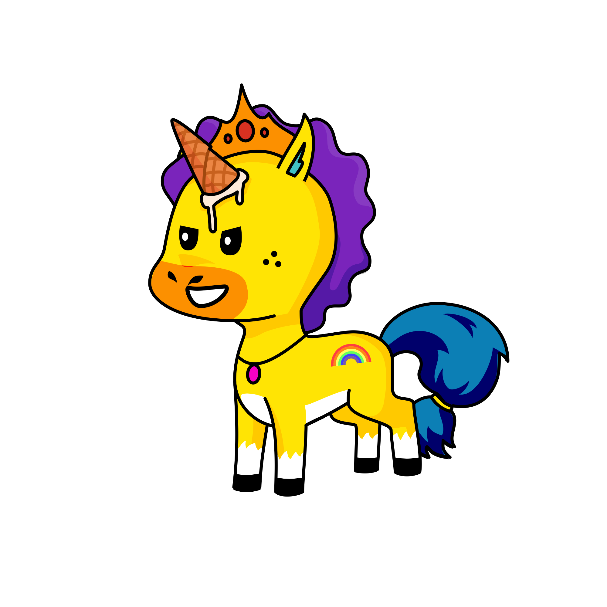 Blaze, the unicorn