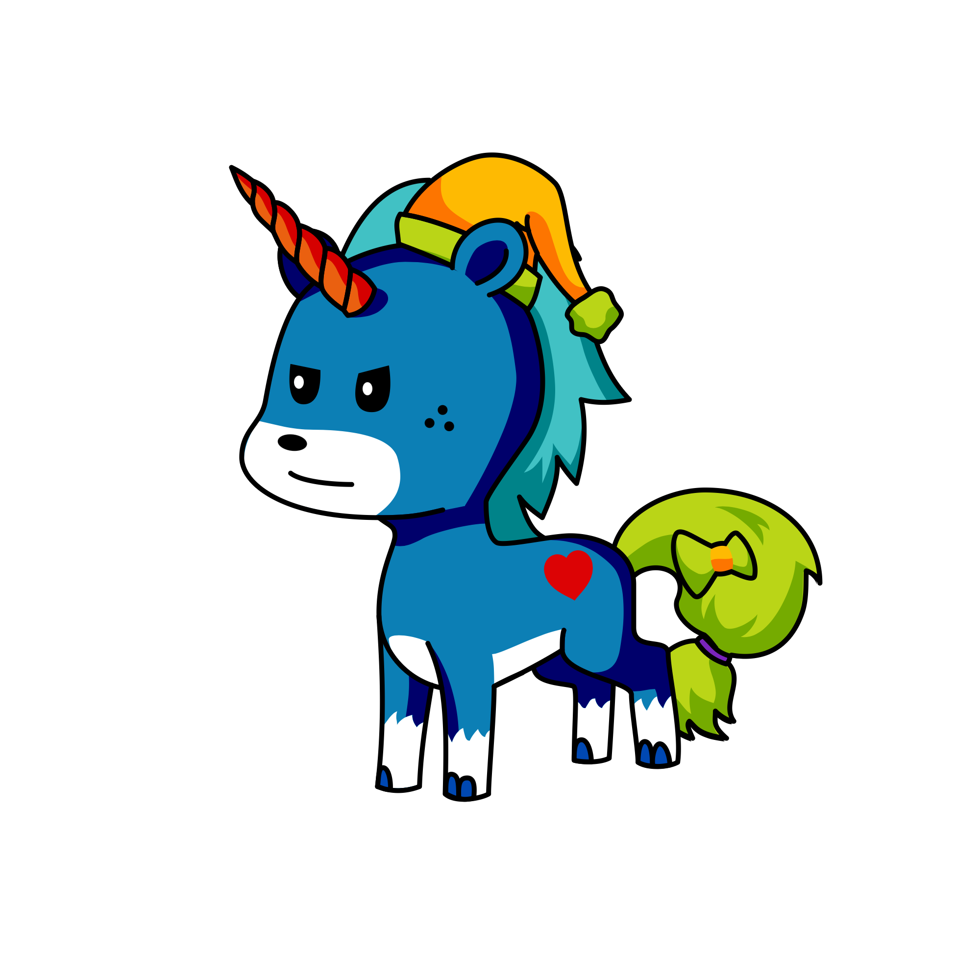 Poop, the unicorn