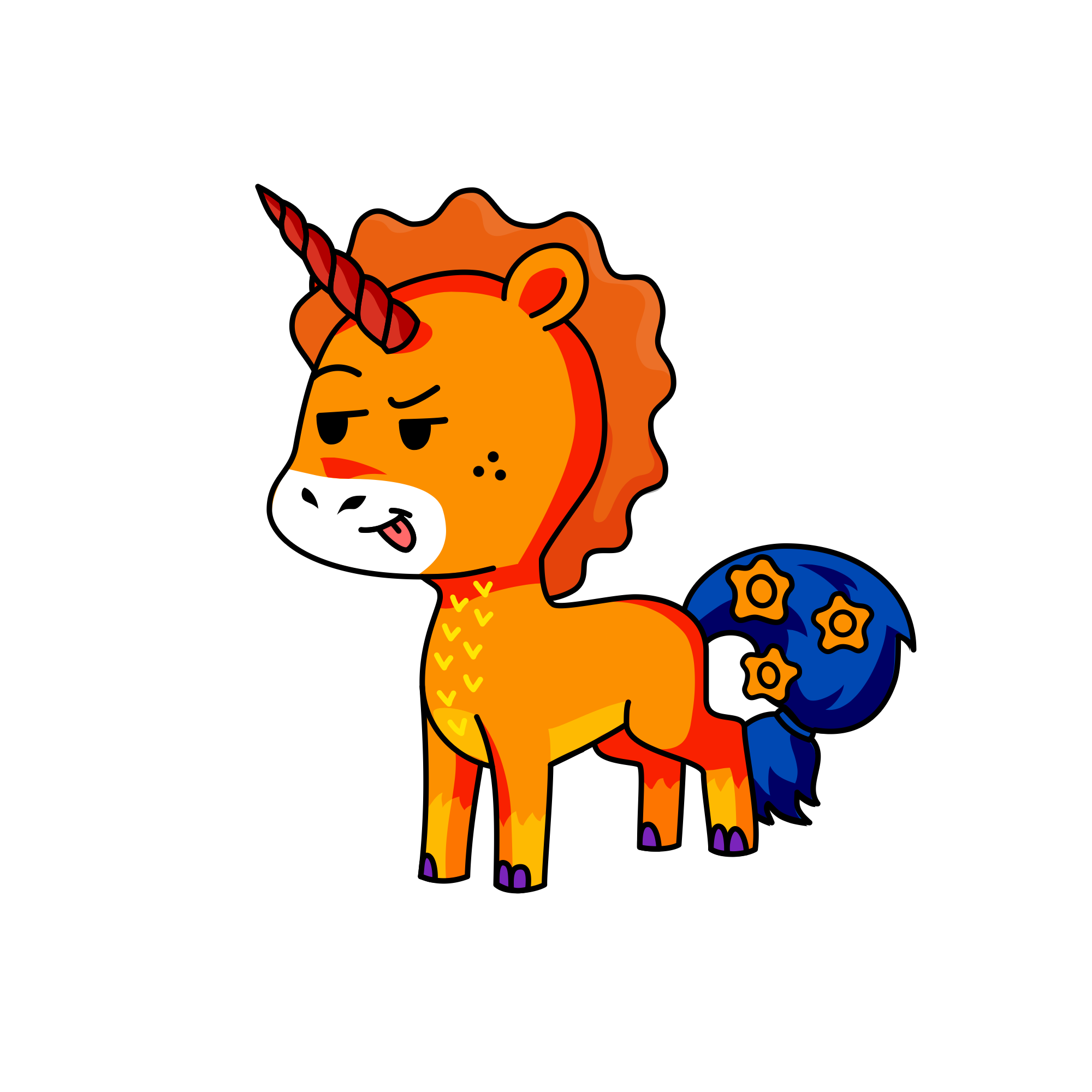 Enrehbj sc ihijbpxs, the unicorn