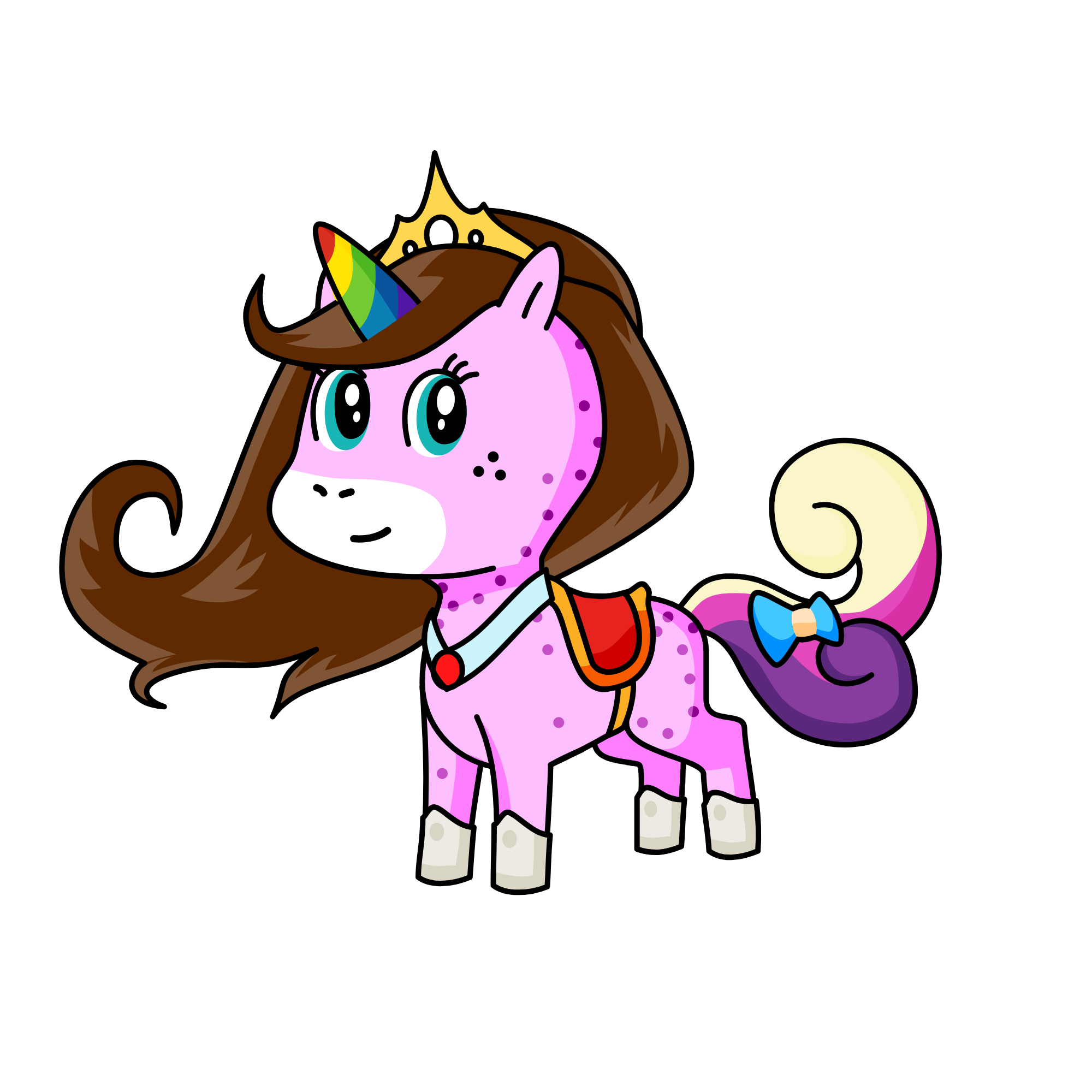 love angel una, the unicorn