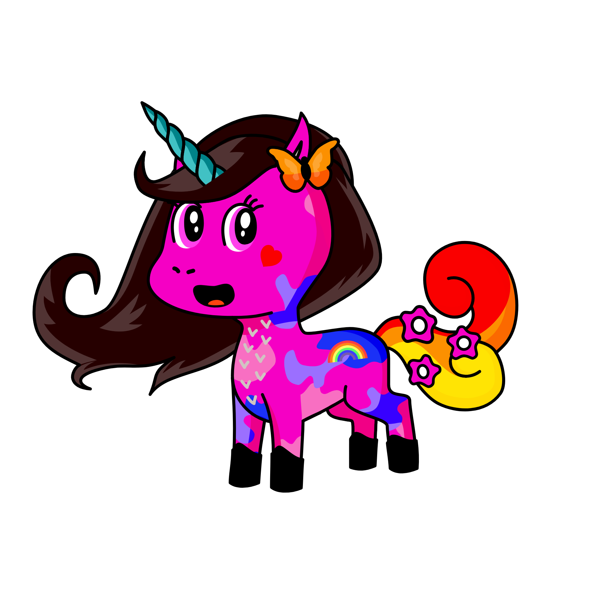 Pearl, the unicorn