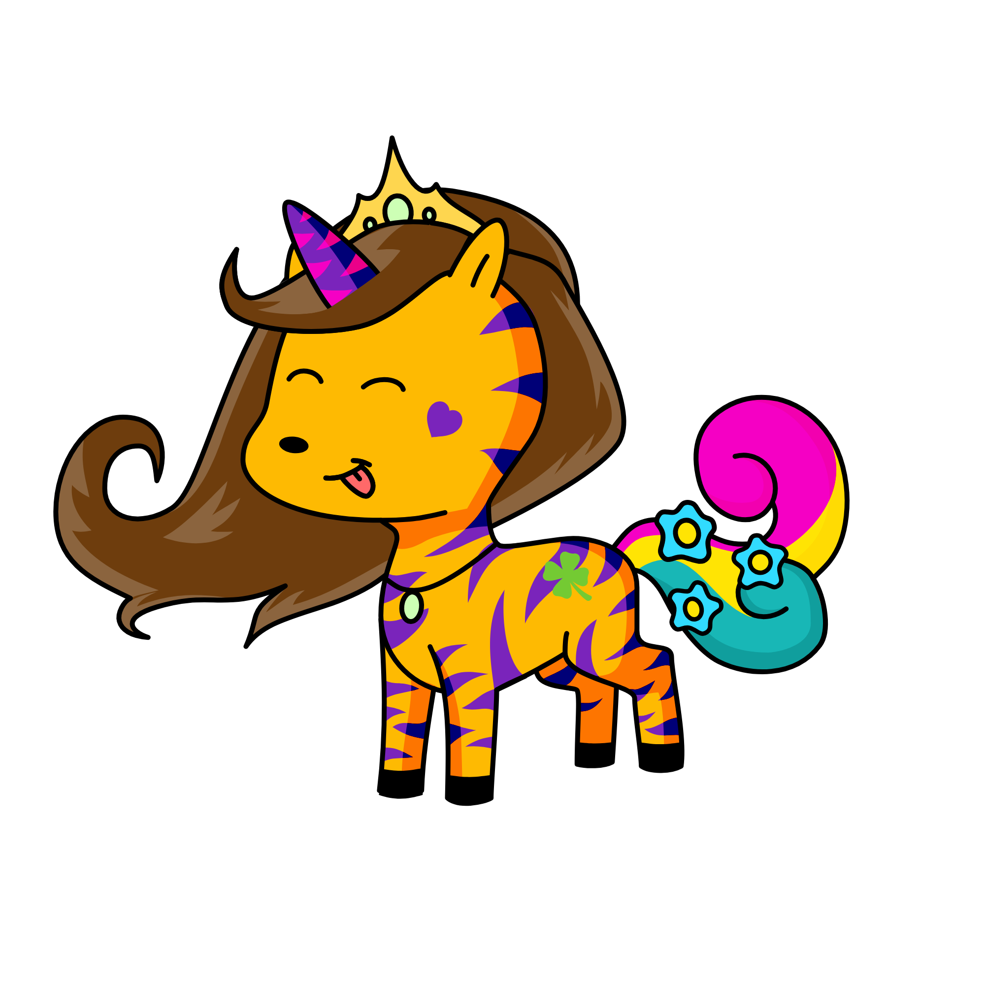 qweeny, the unicorn