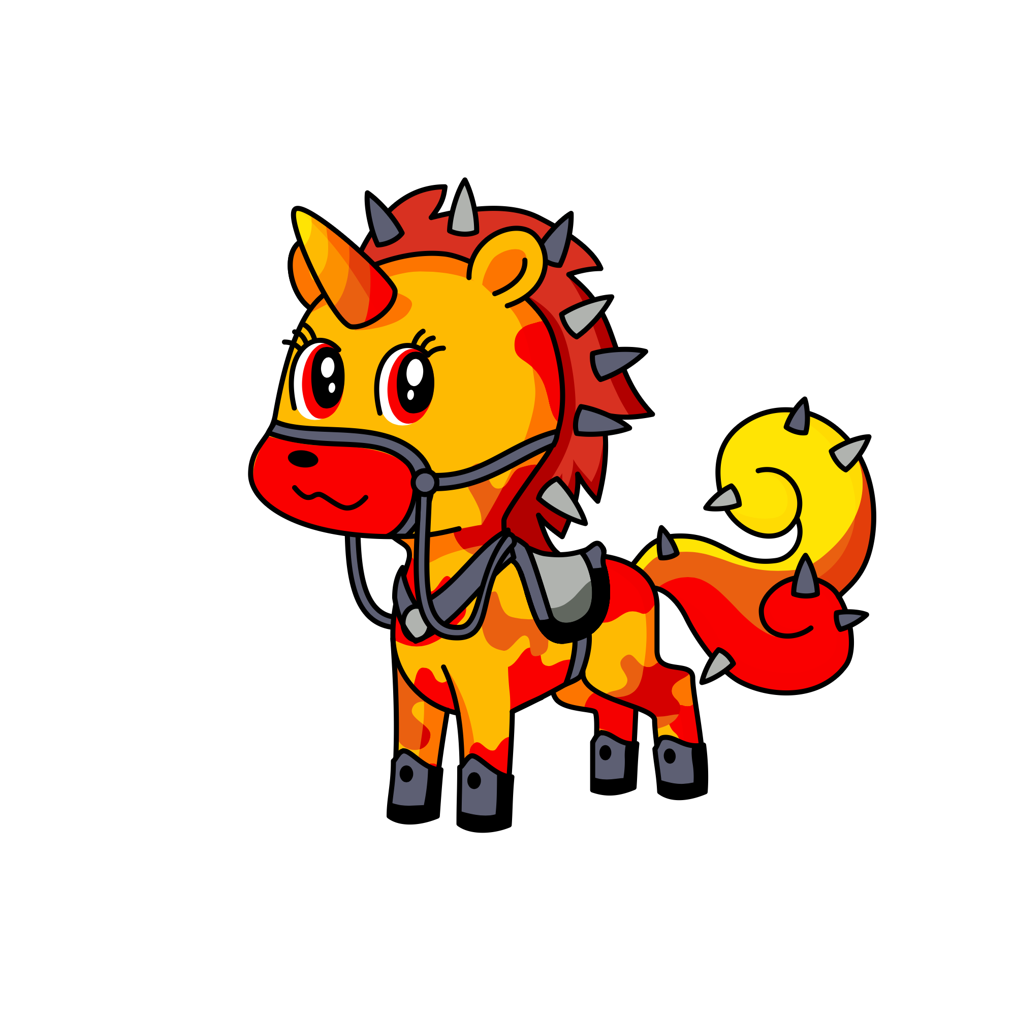 FIRE PUNK, the unicorn