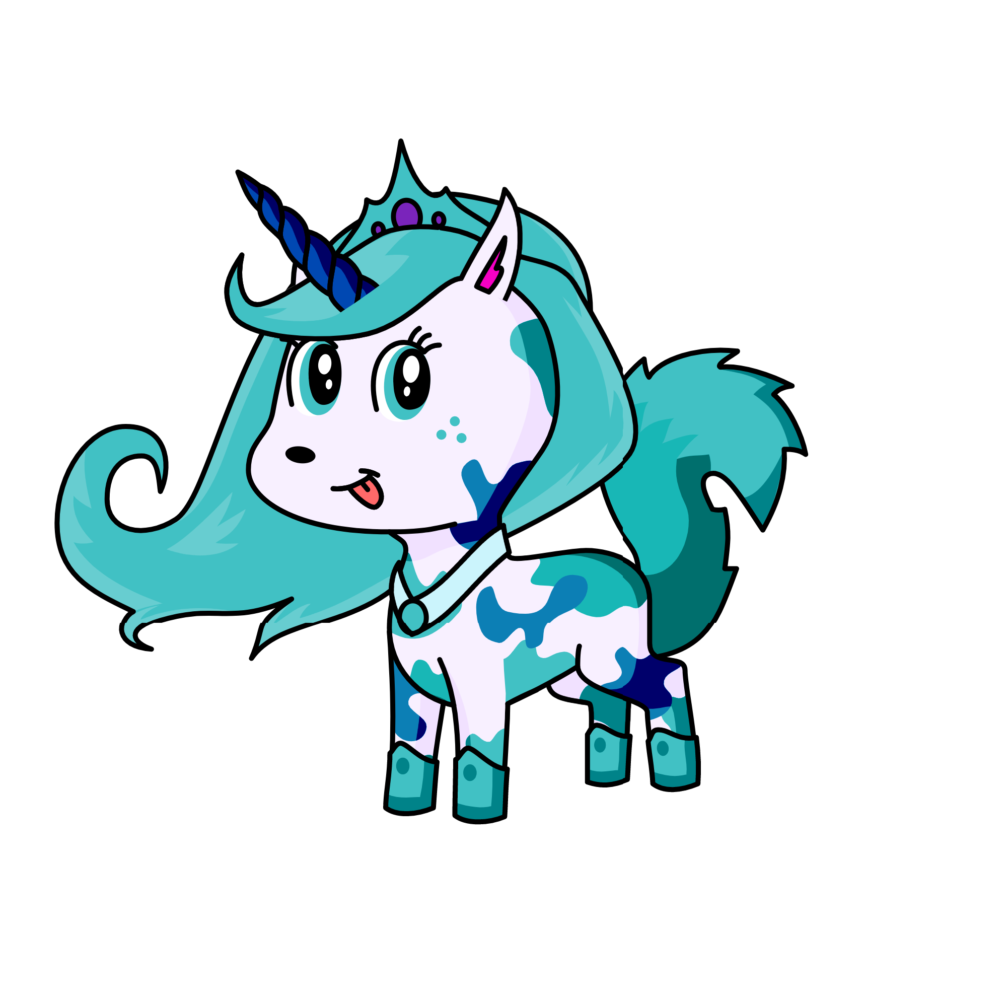 snow, the unicorn