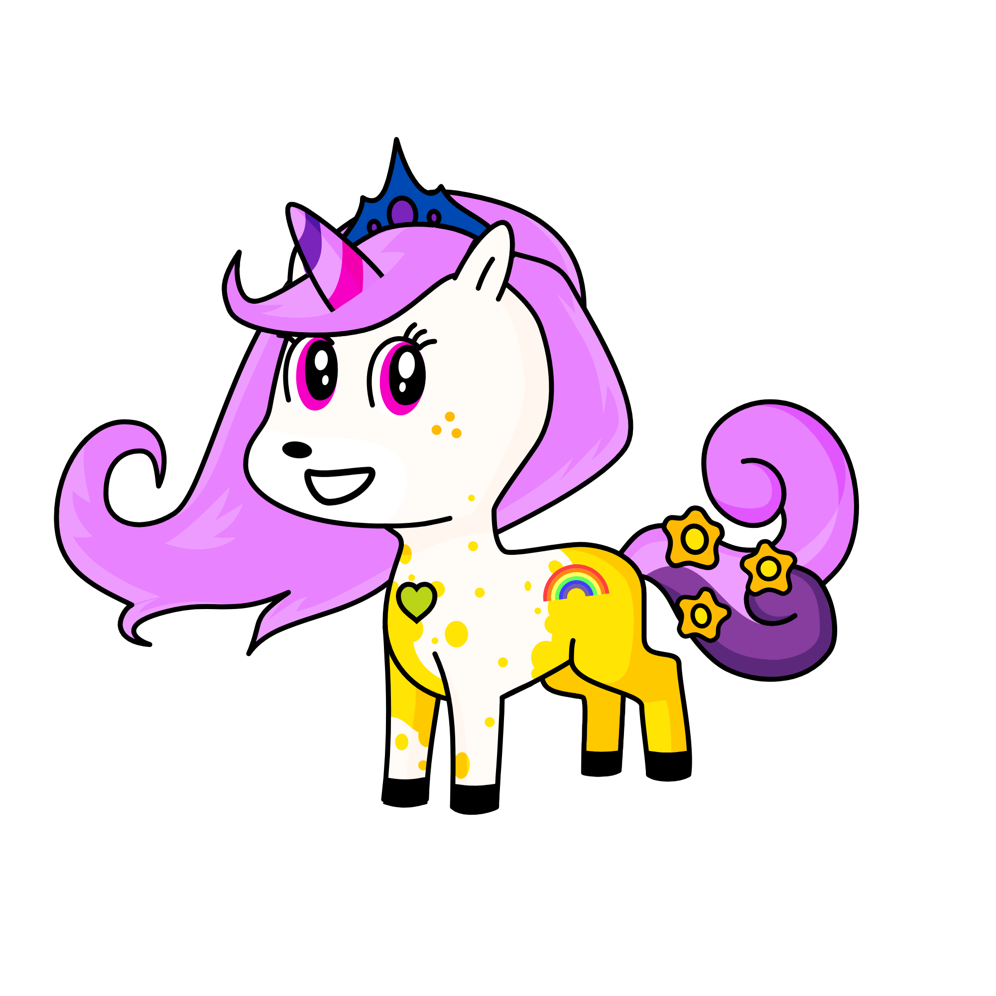 Sparkle Butt, the unicorn