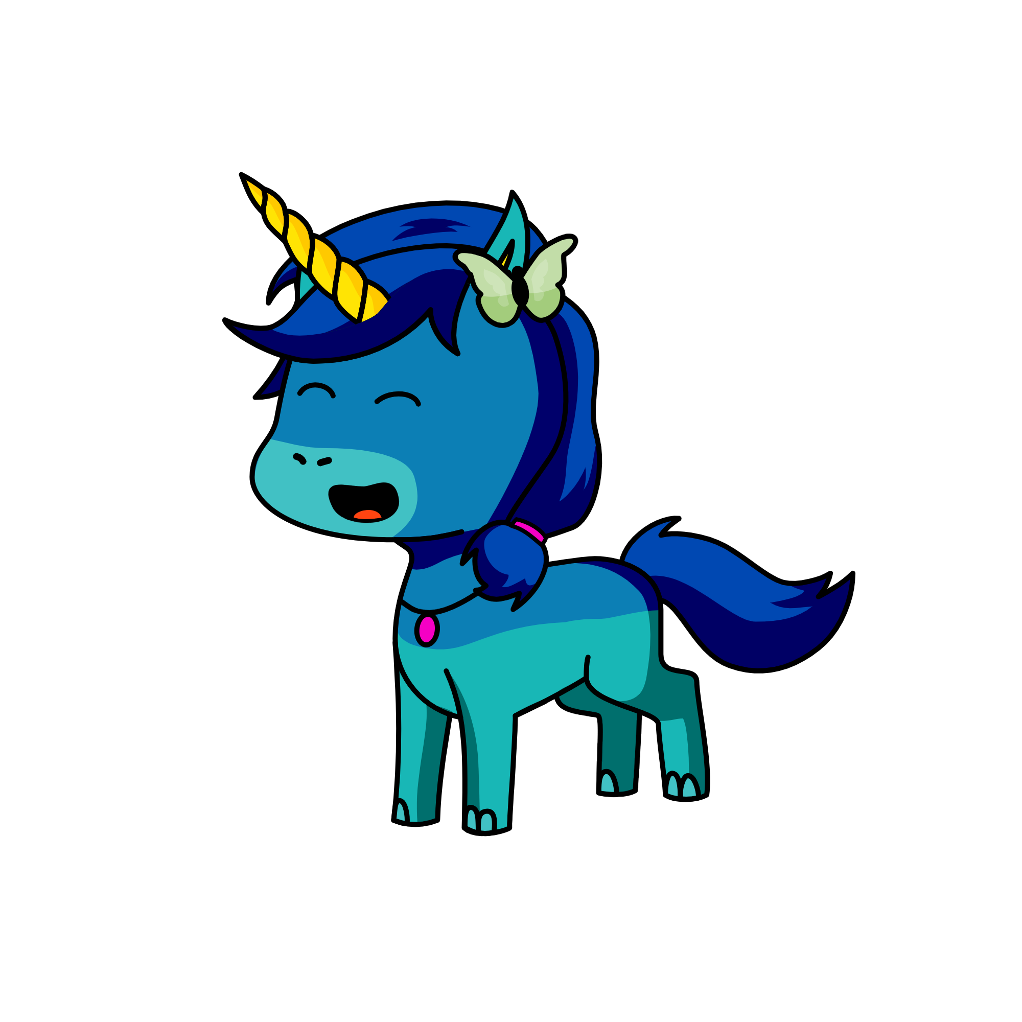 Peace, the unicorn