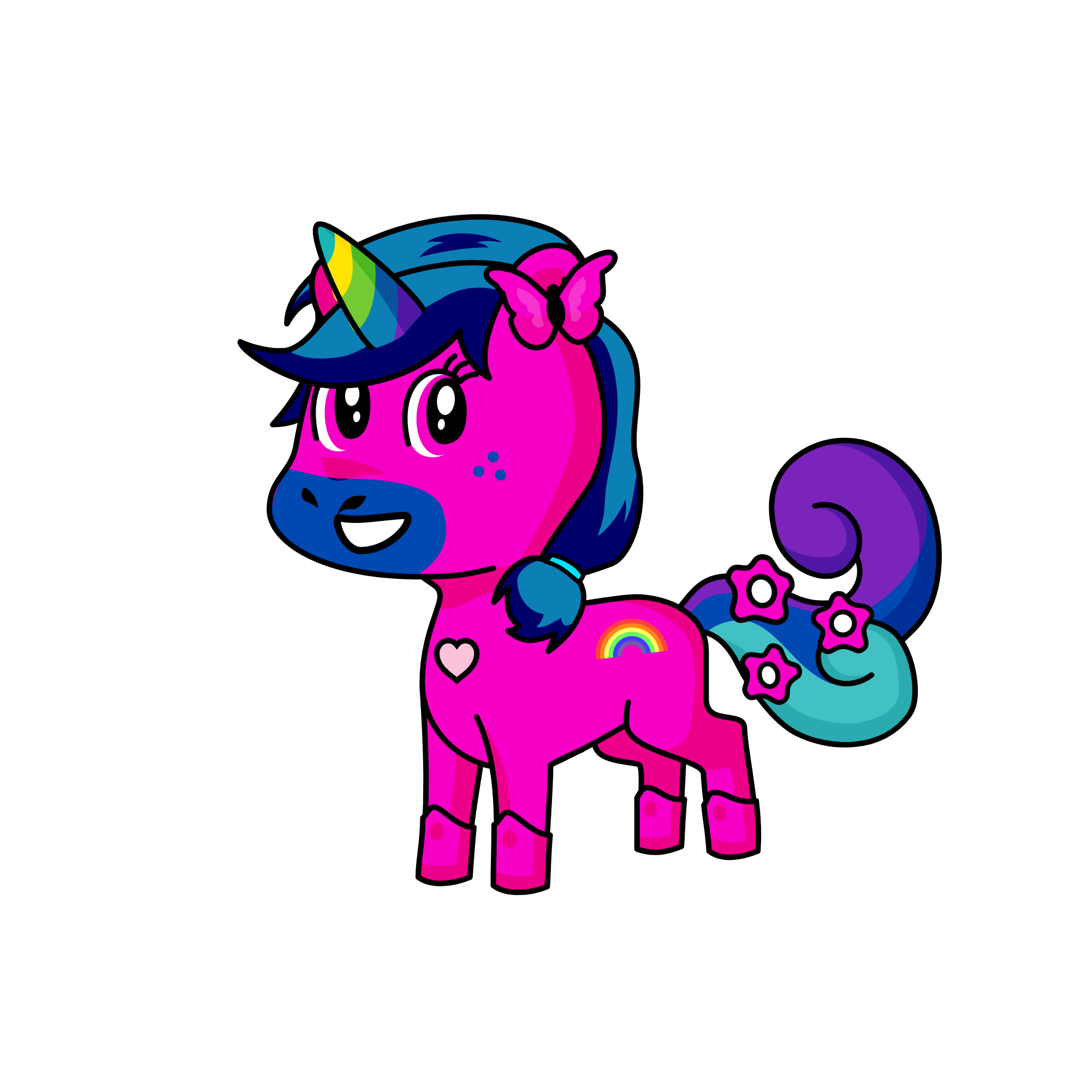 Play, the unicorn