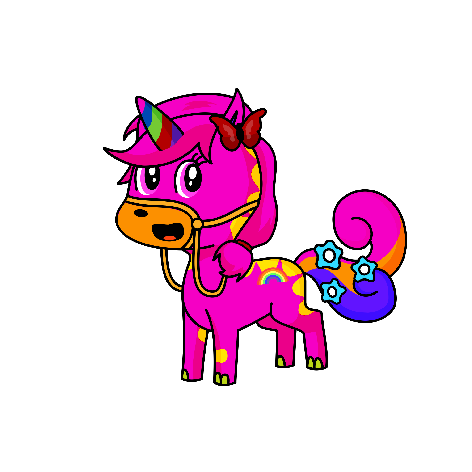 Poppy unicorn average, the unicorn
