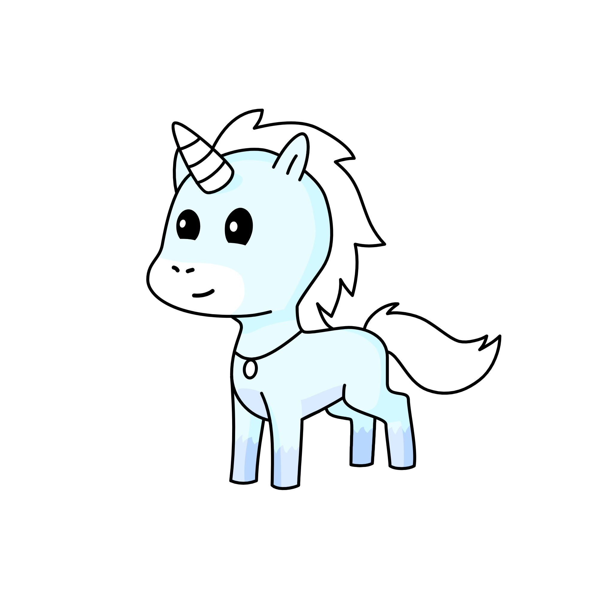 Frosty, the unicorn