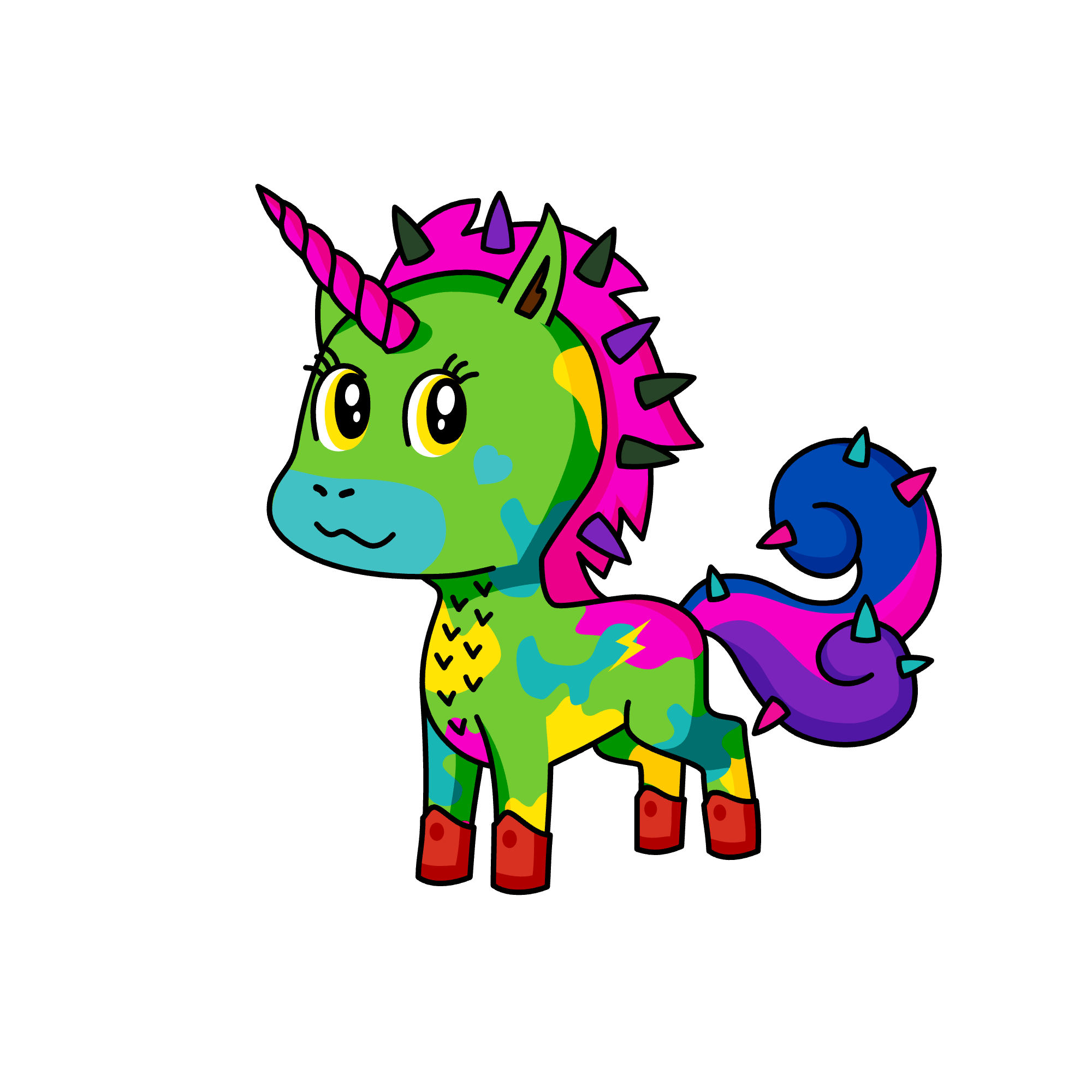 nigaballs, the unicorn