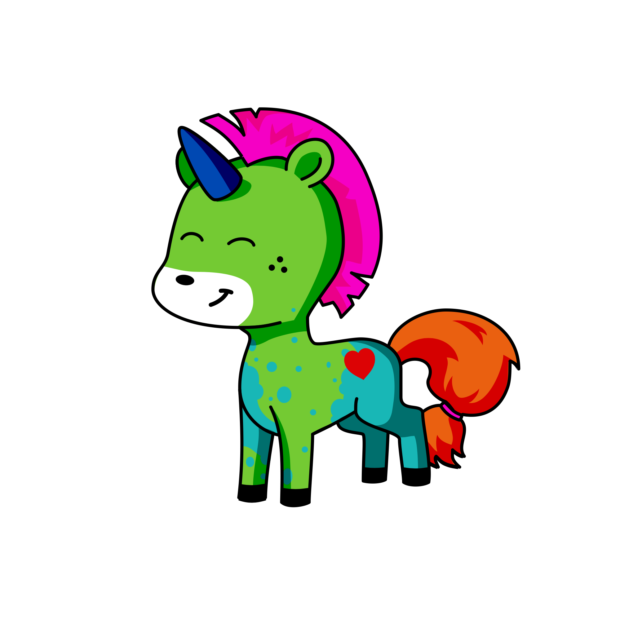 Hill, the unicorn