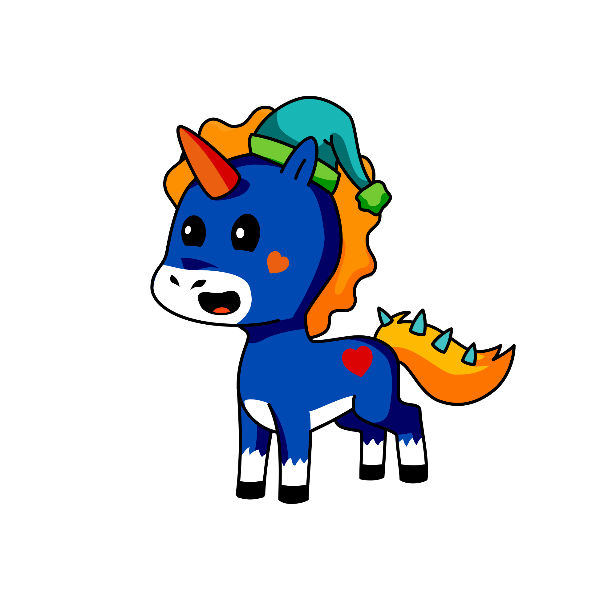 Ocean, the unicorn