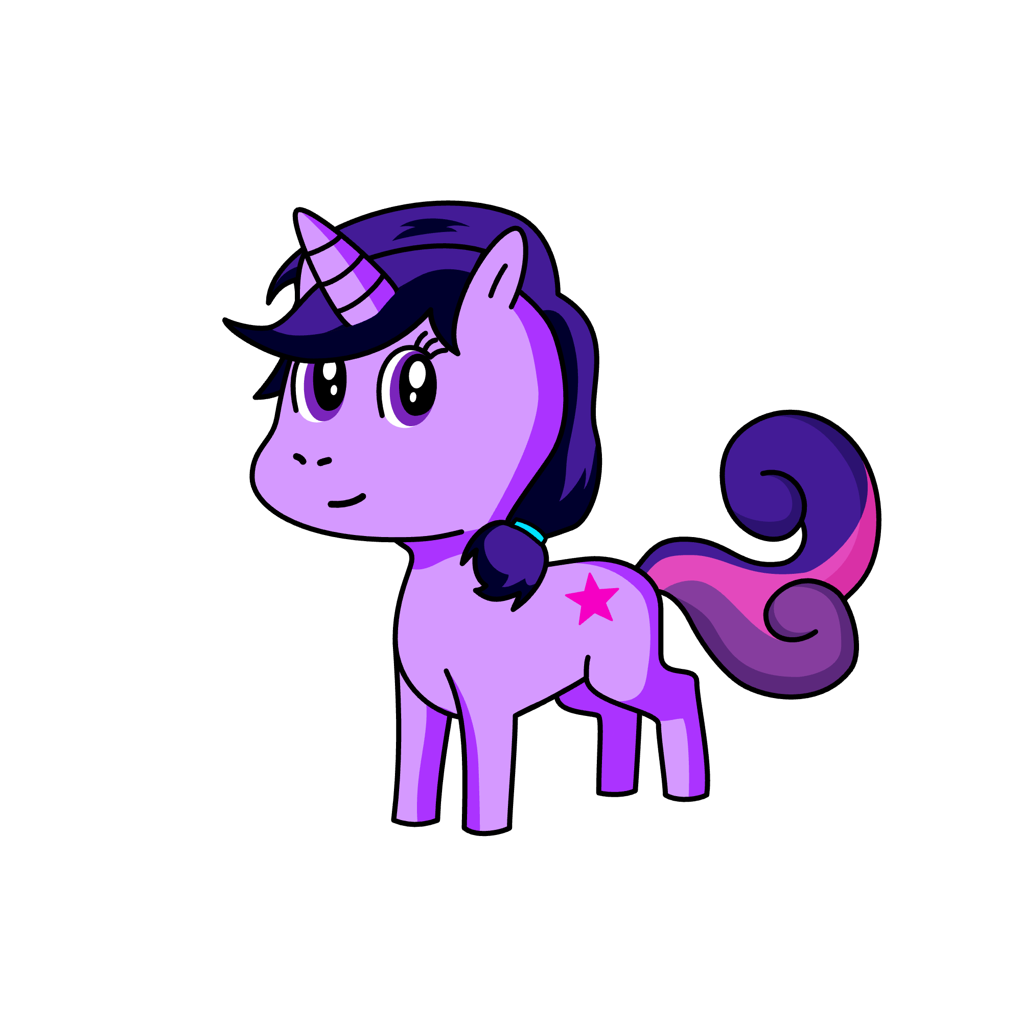 Twilight Sparkle, the unicorn
