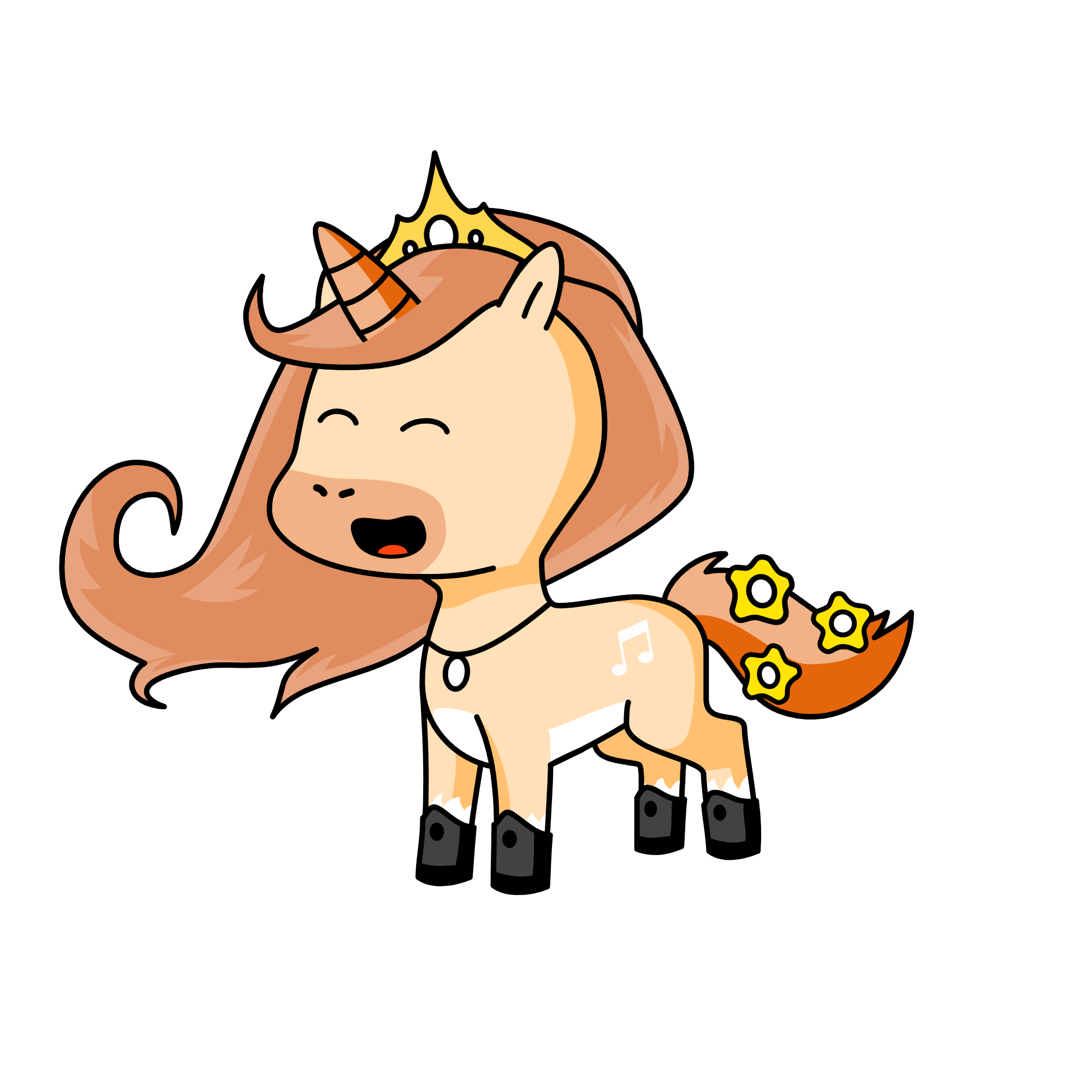 Leo Da Kingacorn, the unicorn