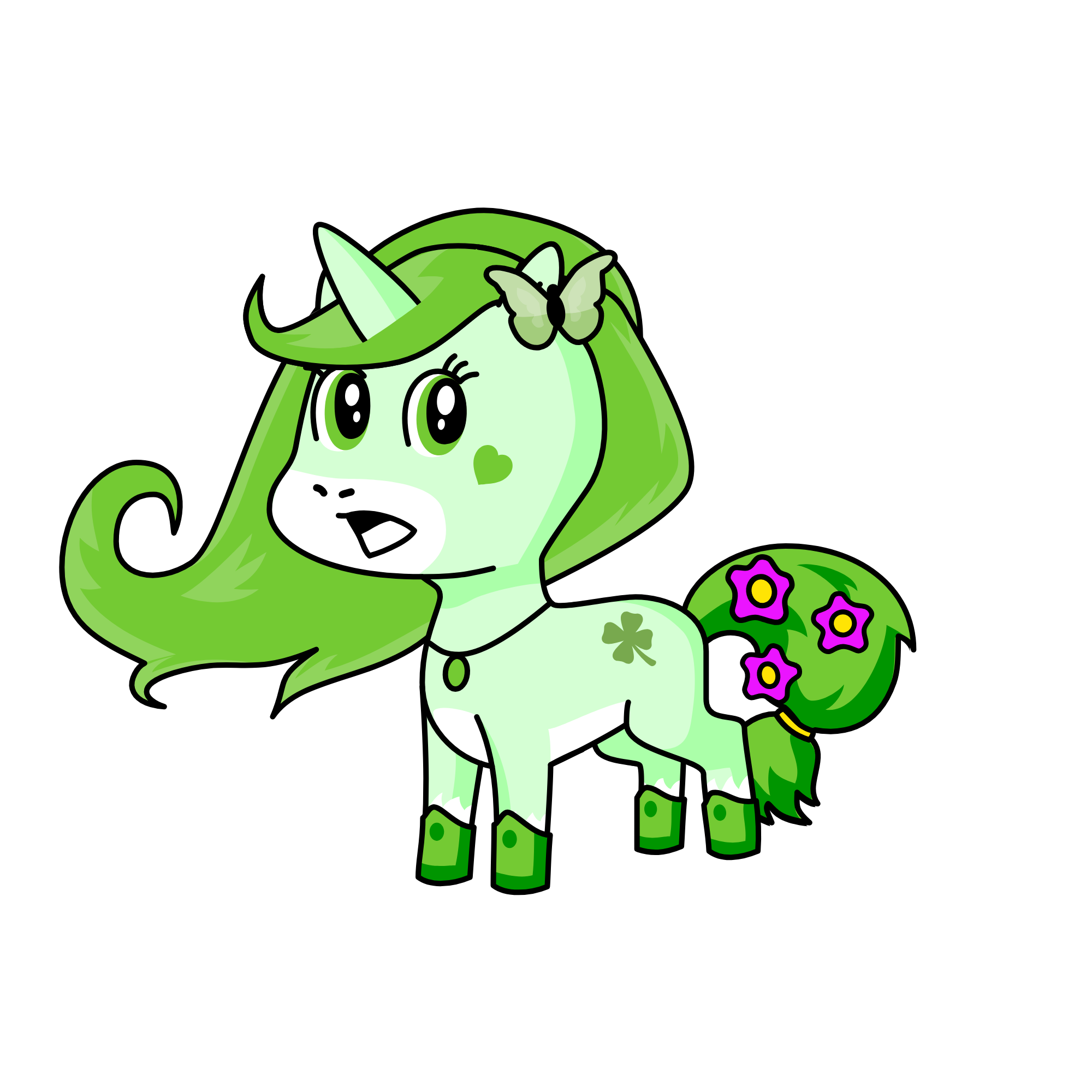 :(, the unicorn