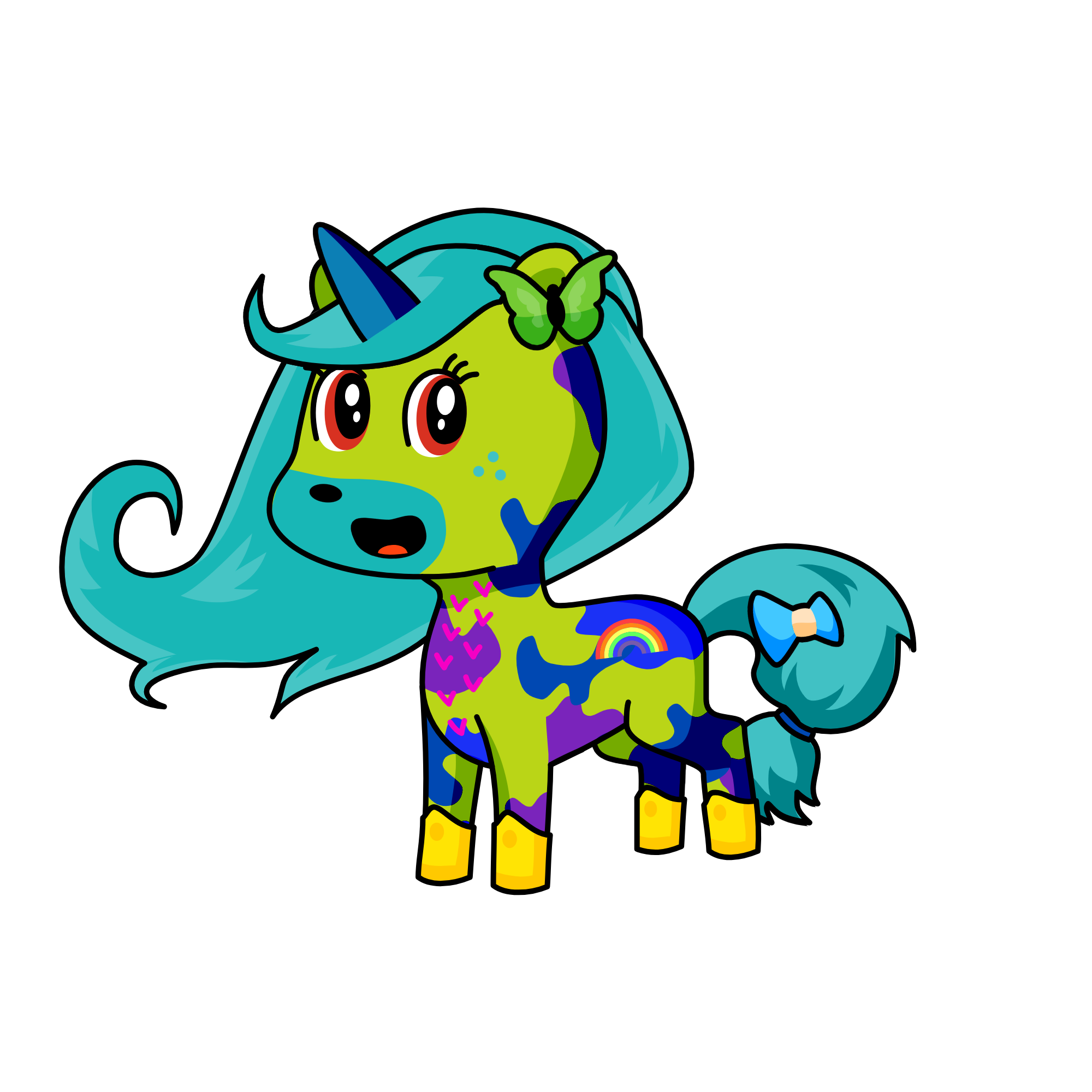 green starligt, the unicorn