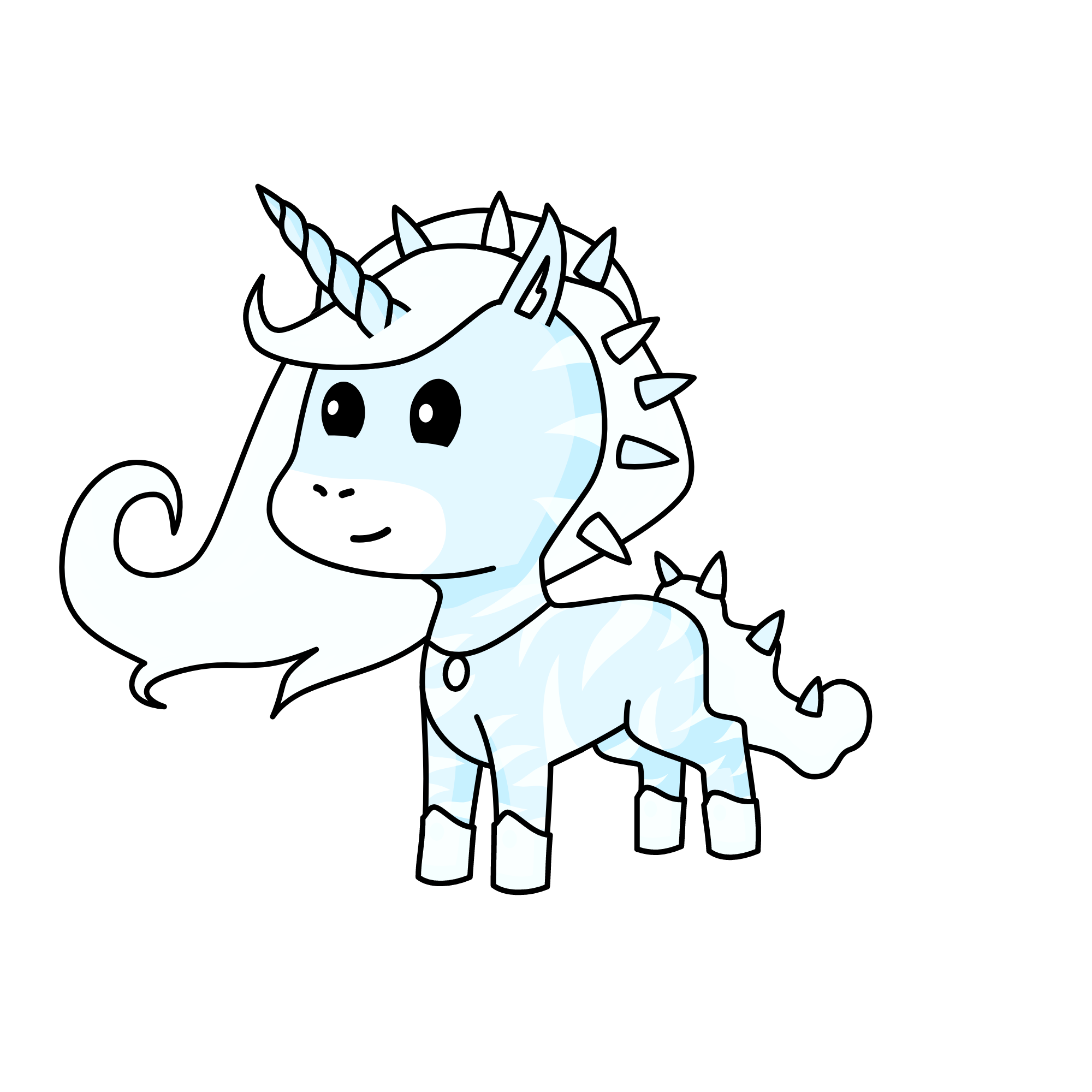 icicorn, the unicorn