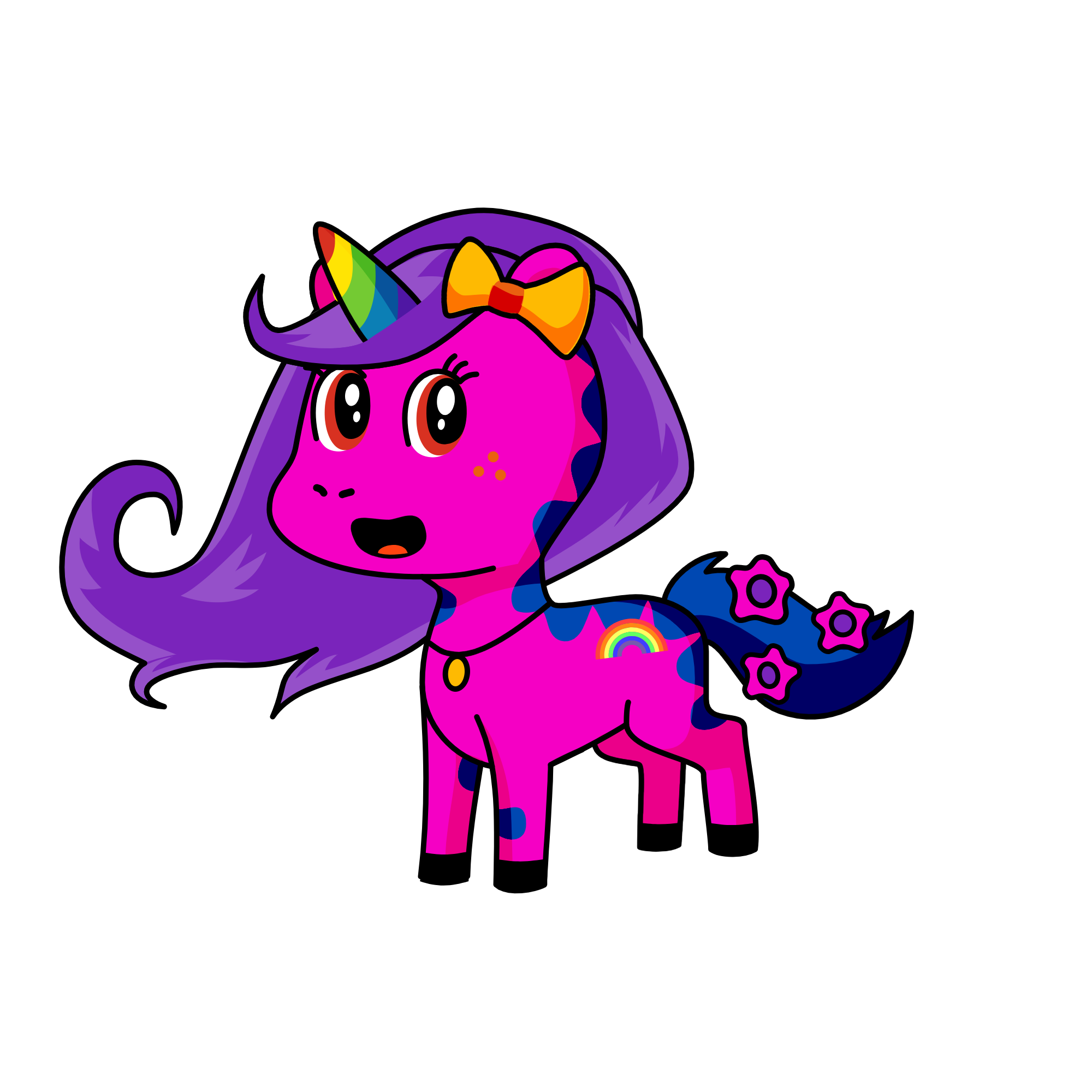 Valentina, the unicorn