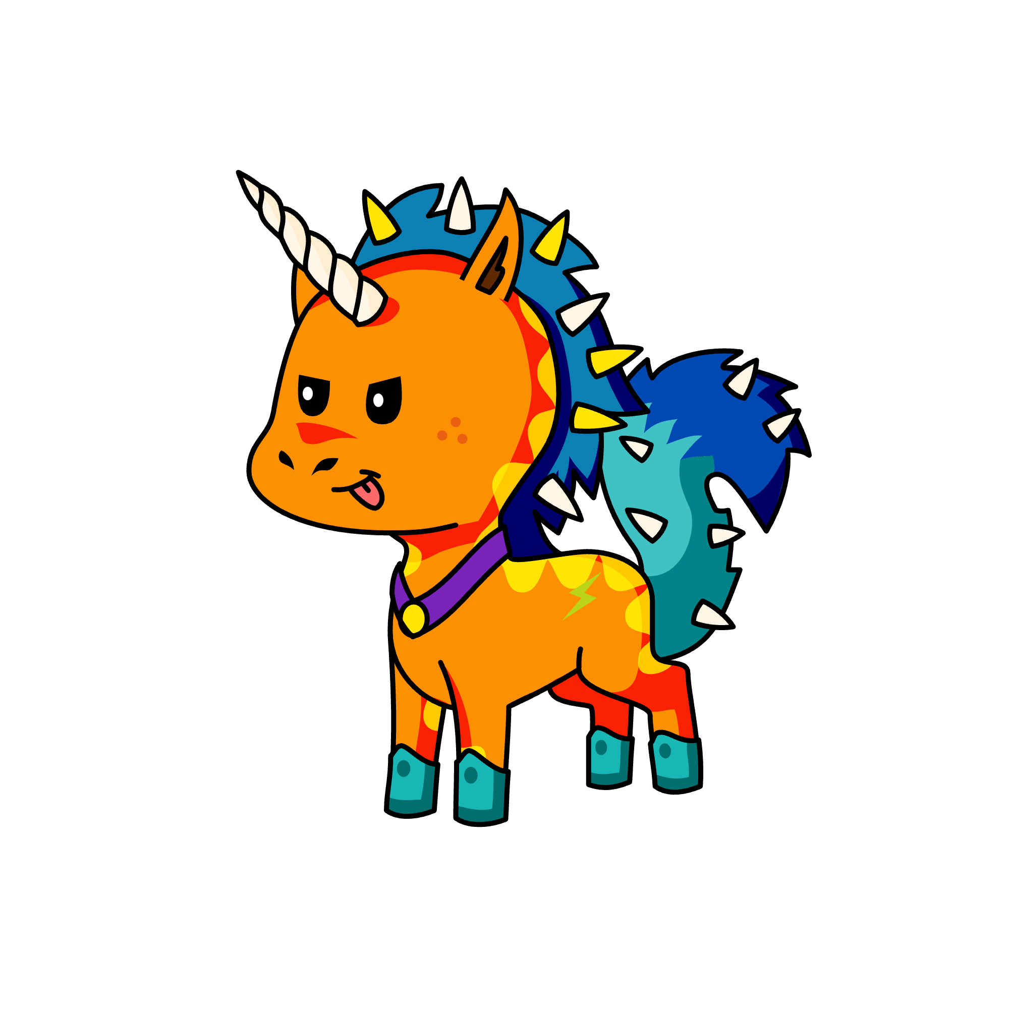 Blaze z, the unicorn