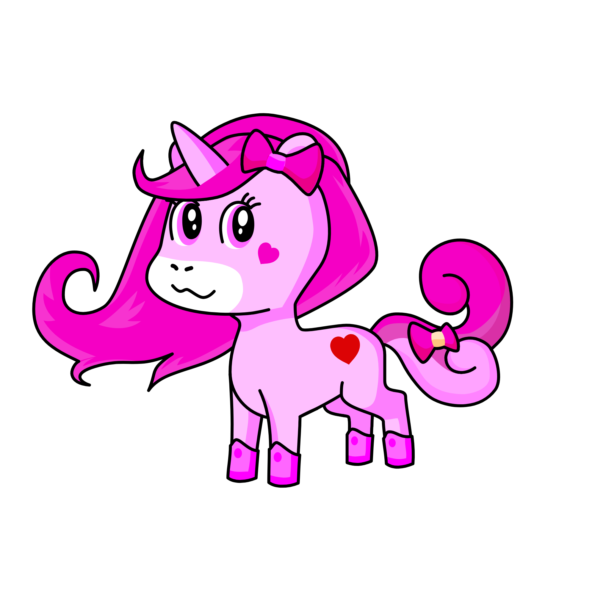 Janette Kute, the unicorn