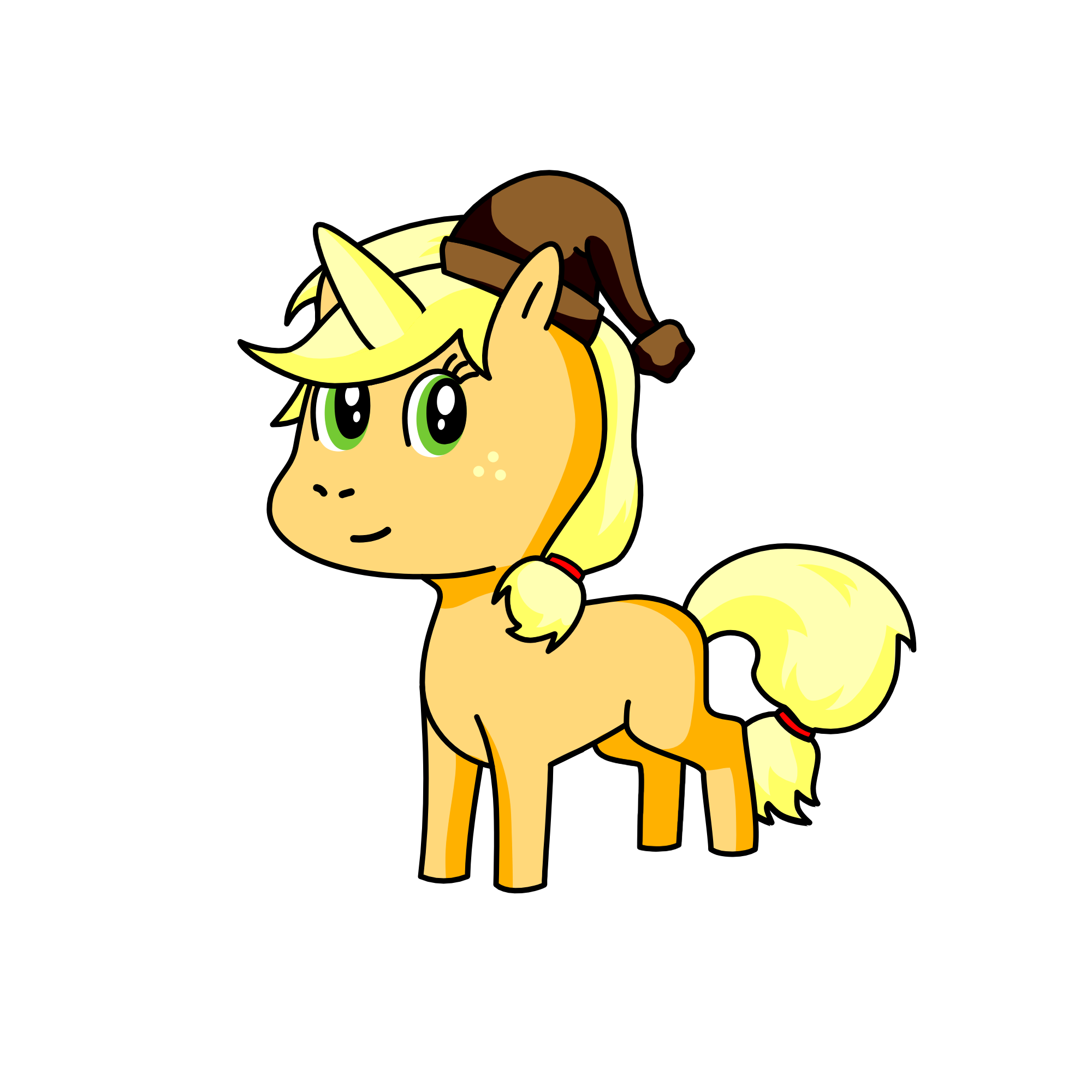 applejack, the unicorn