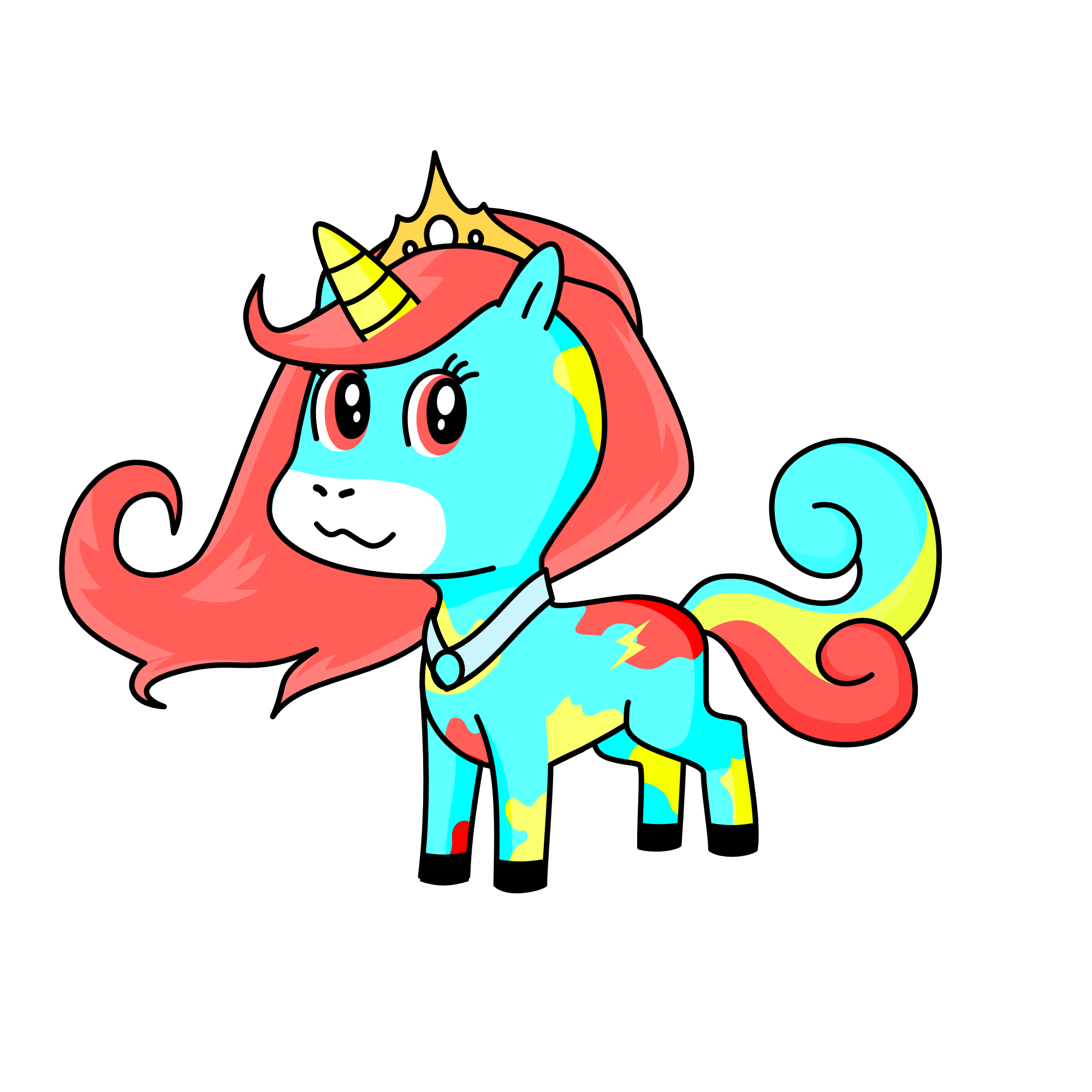 hkfhmh, the unicorn