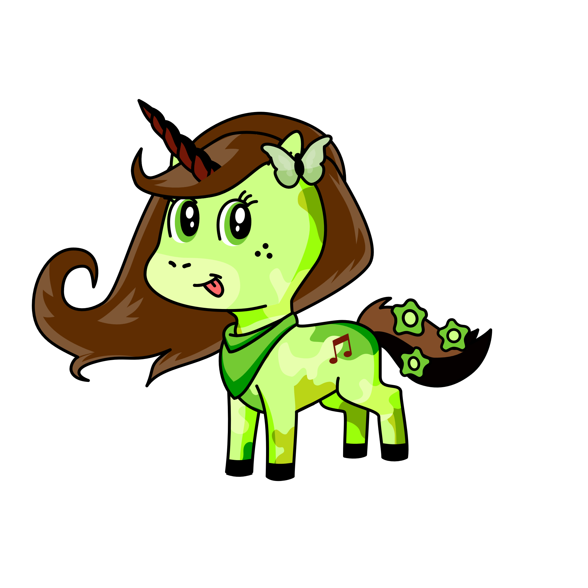 Pixie, the unicorn