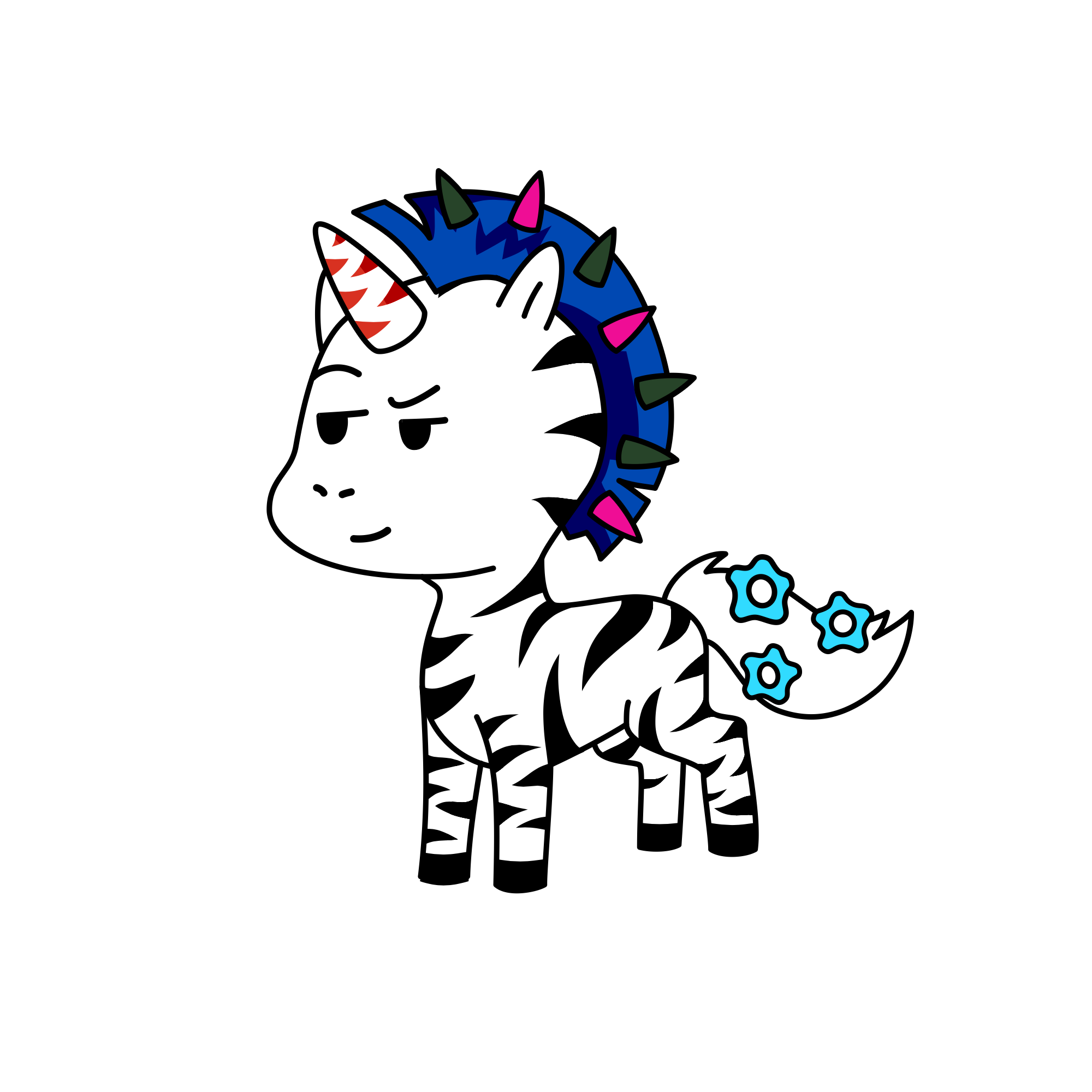 The , the unicorn