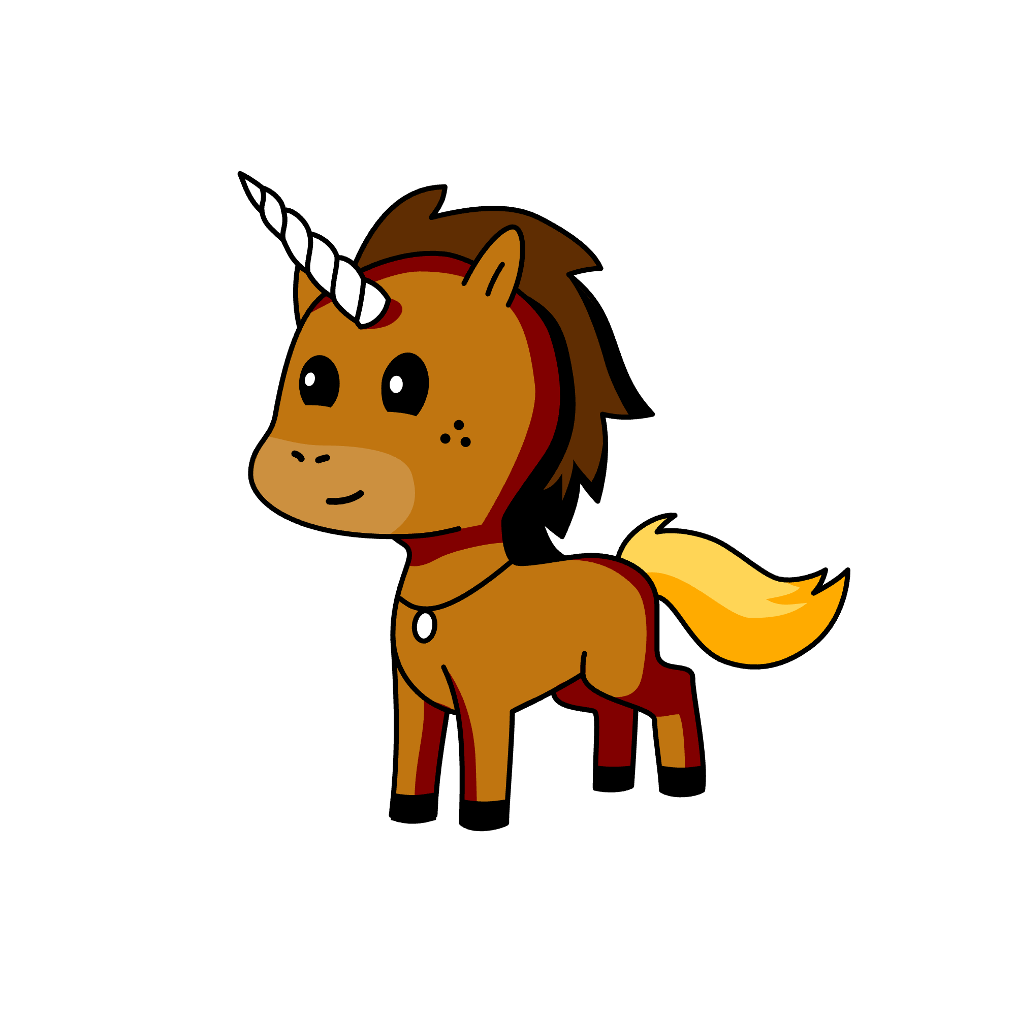 v, the unicorn