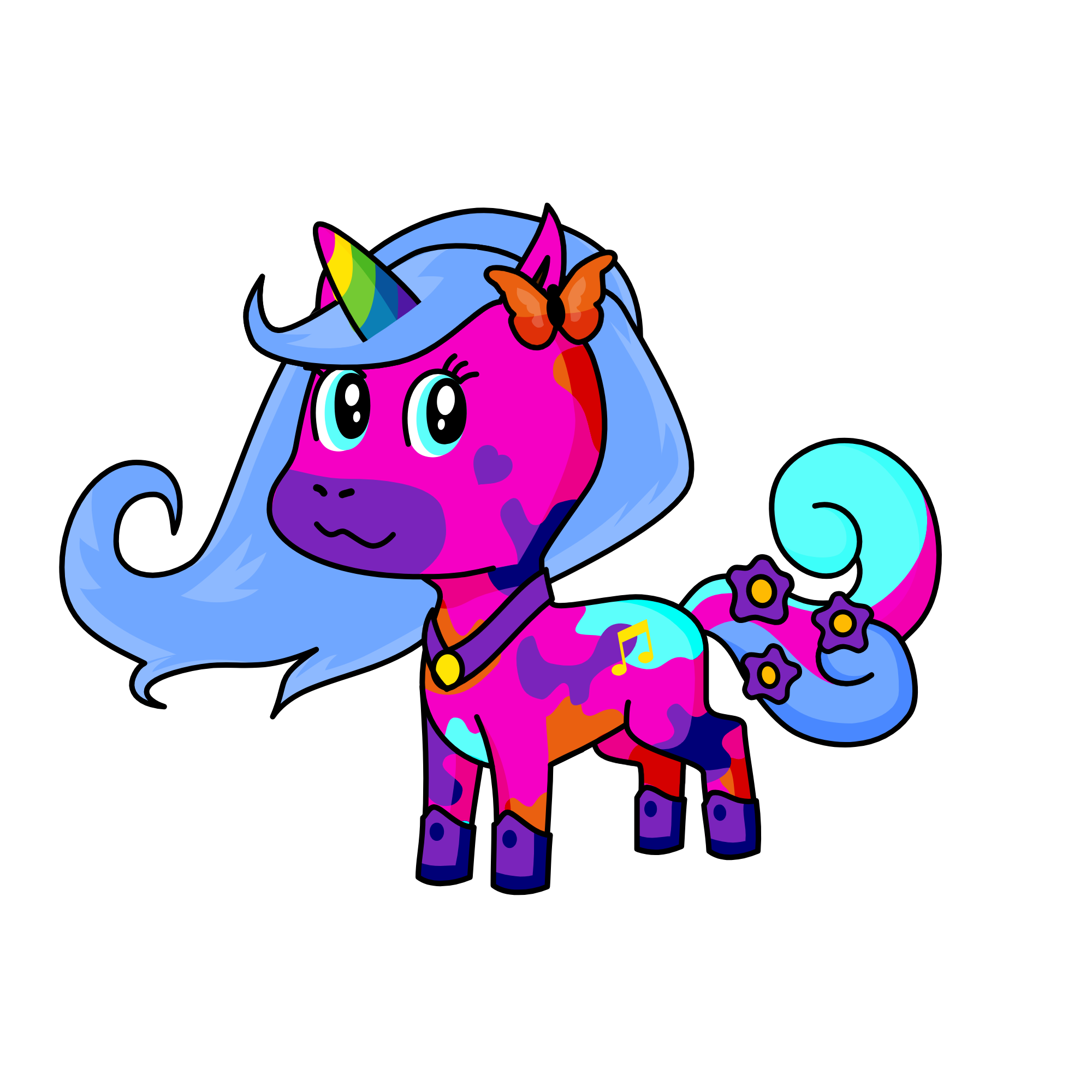 Mystical Magical, the unicorn