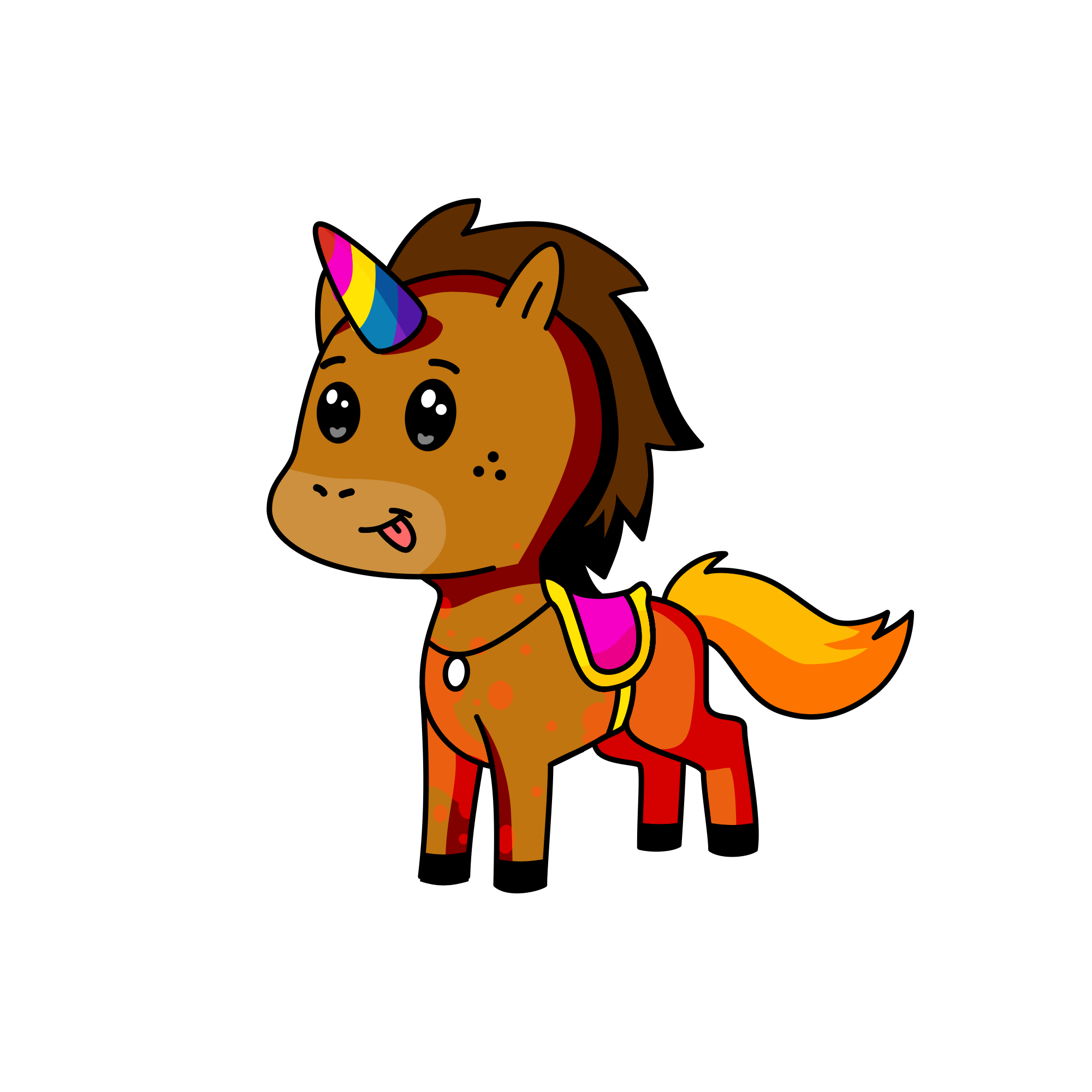 Brownie , the unicorn