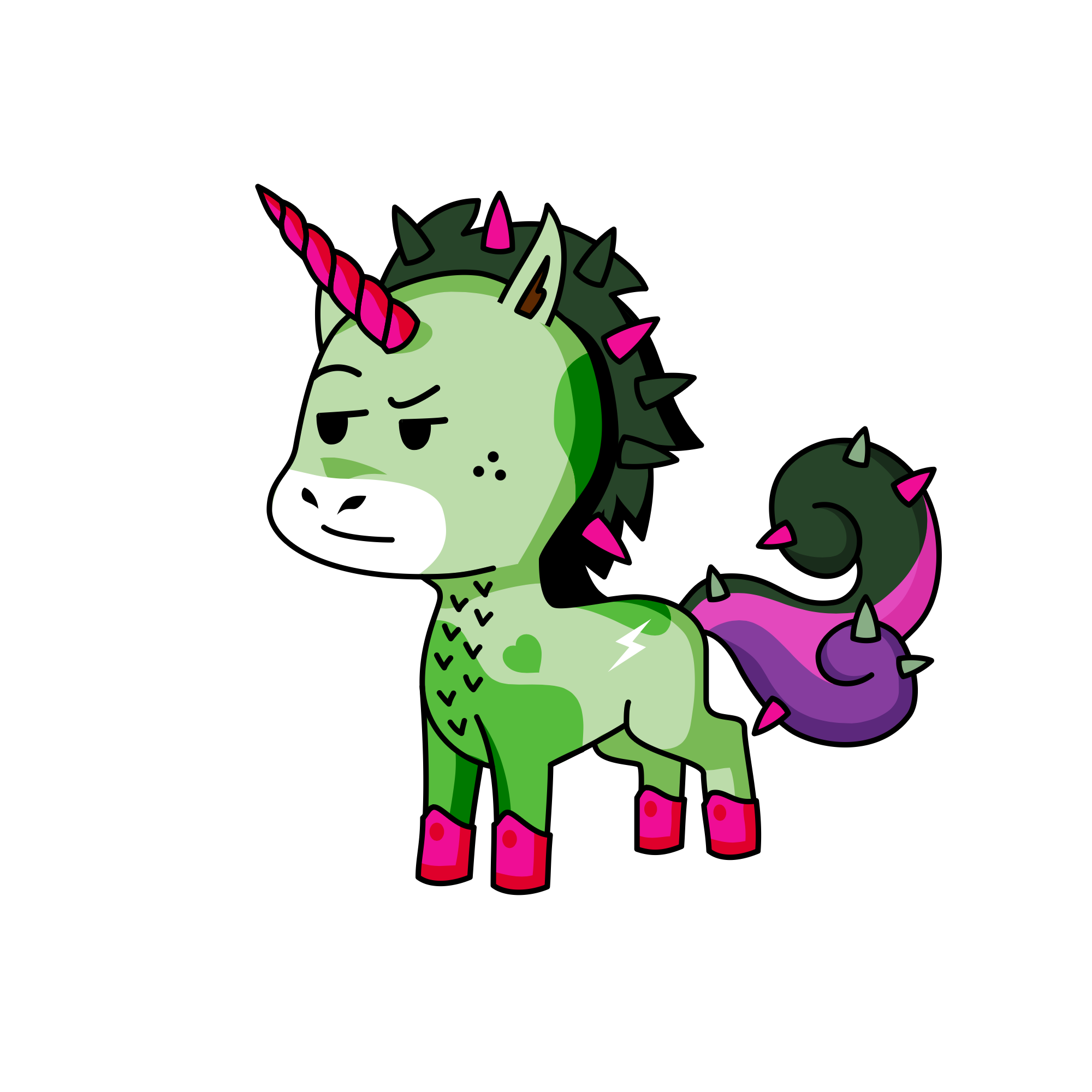 Bhghfgg, the unicorn