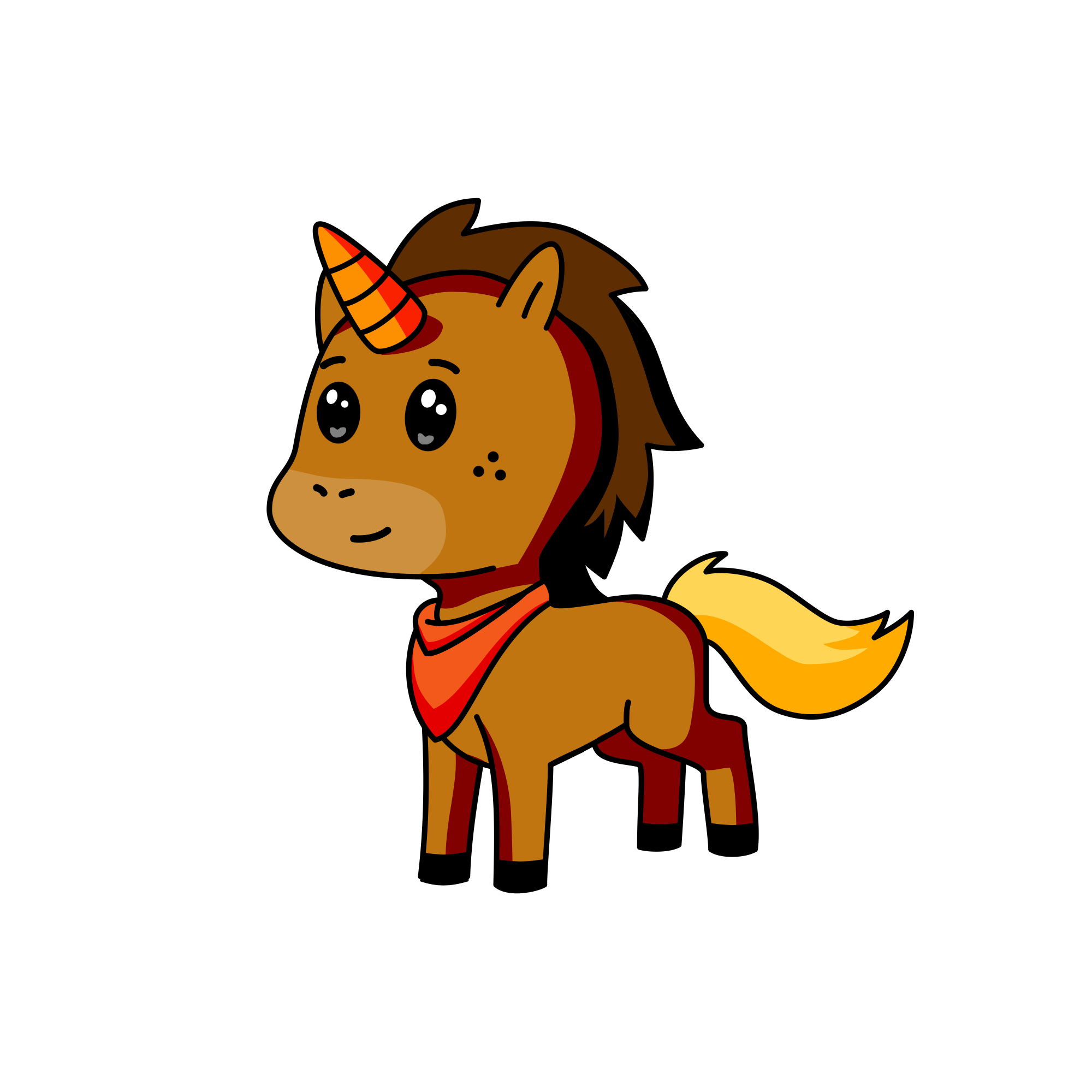 Iulu, the unicorn