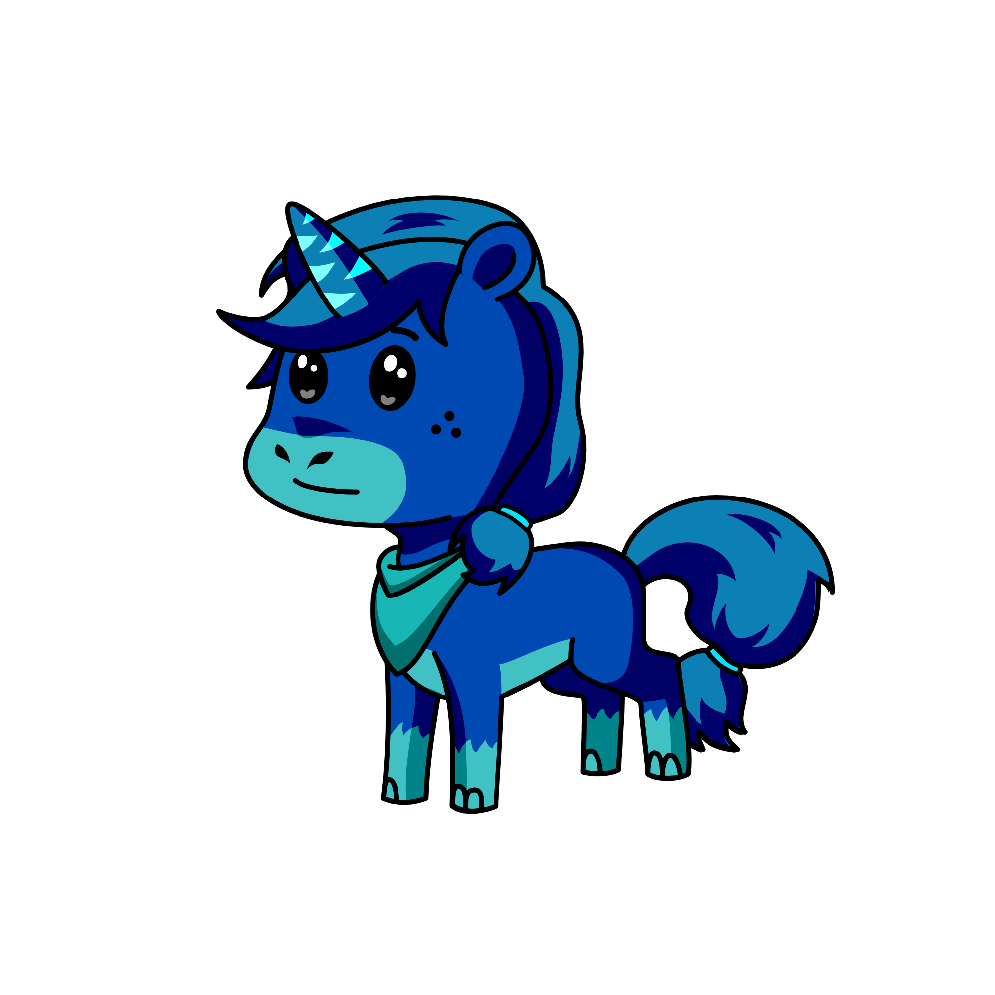 Sadness, the unicorn