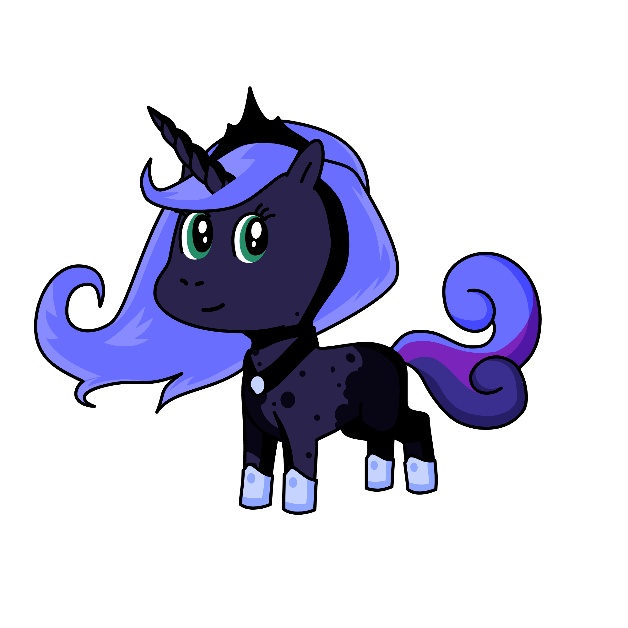 luna, the unicorn
