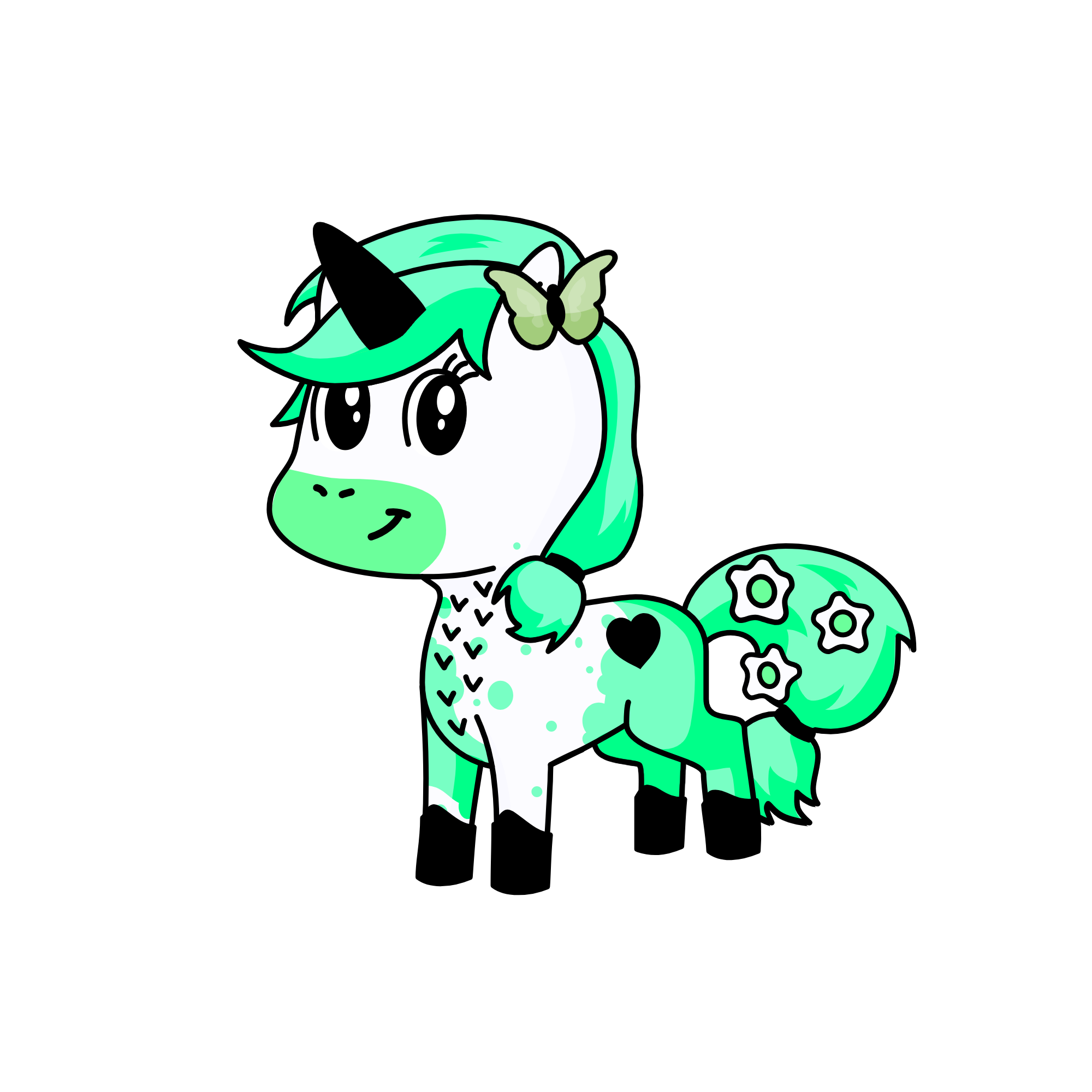 Emilia, the unicorn