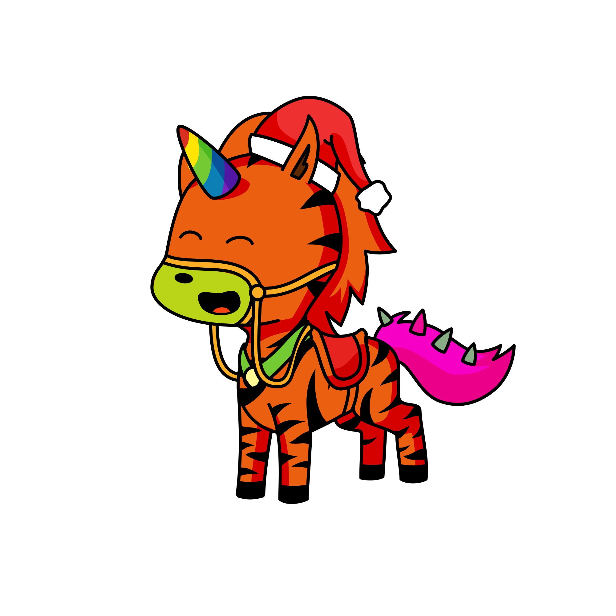 Stripes, the unicorn