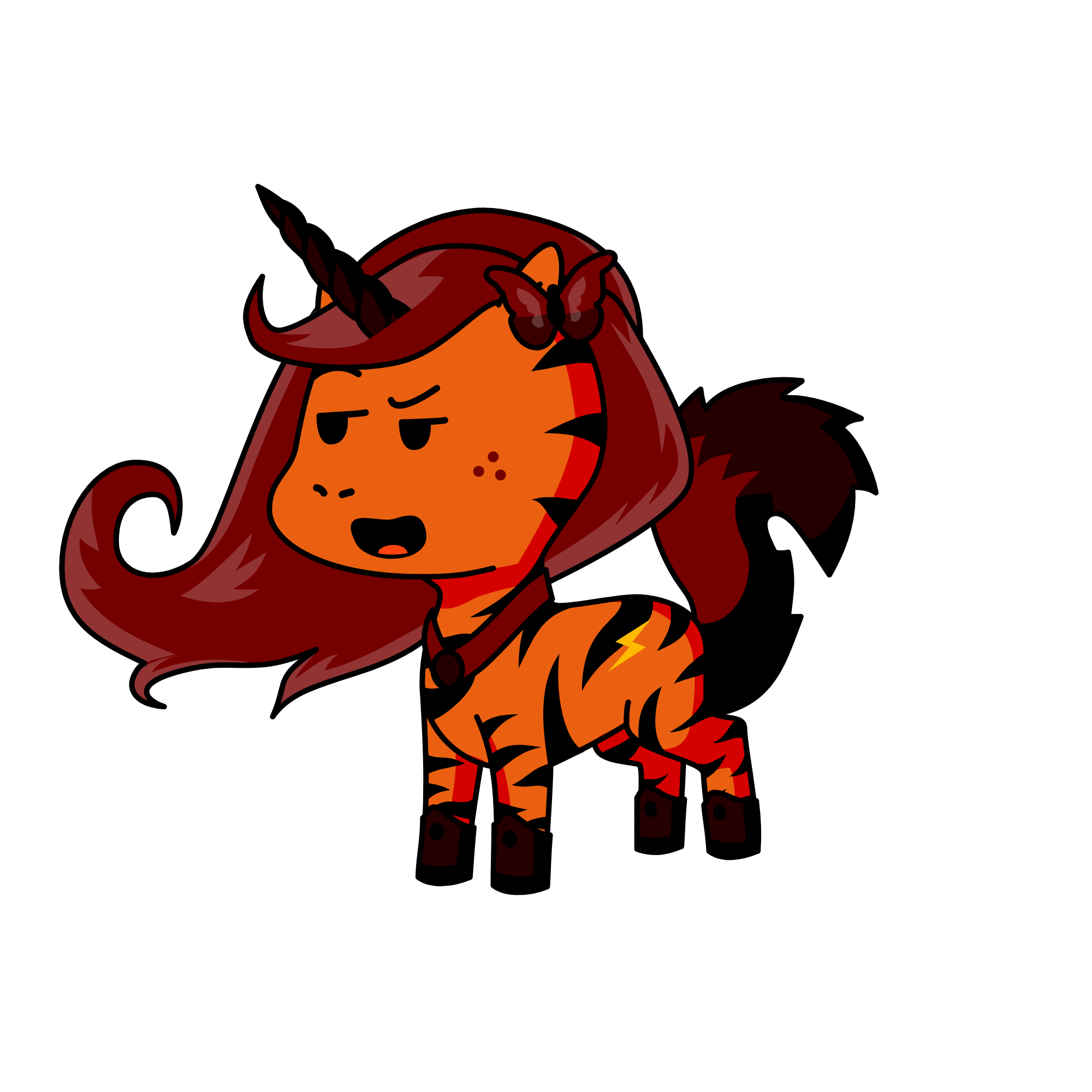 Darkness, the unicorn