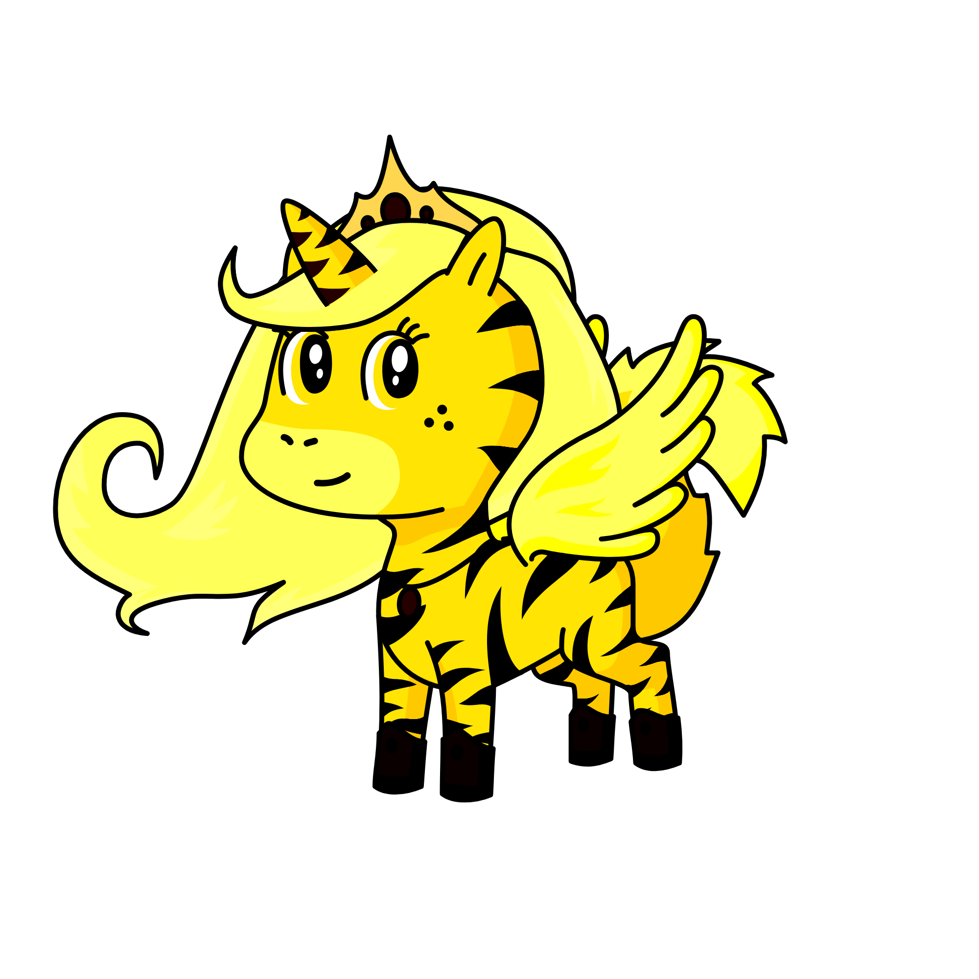 Nighty star, the unicorn