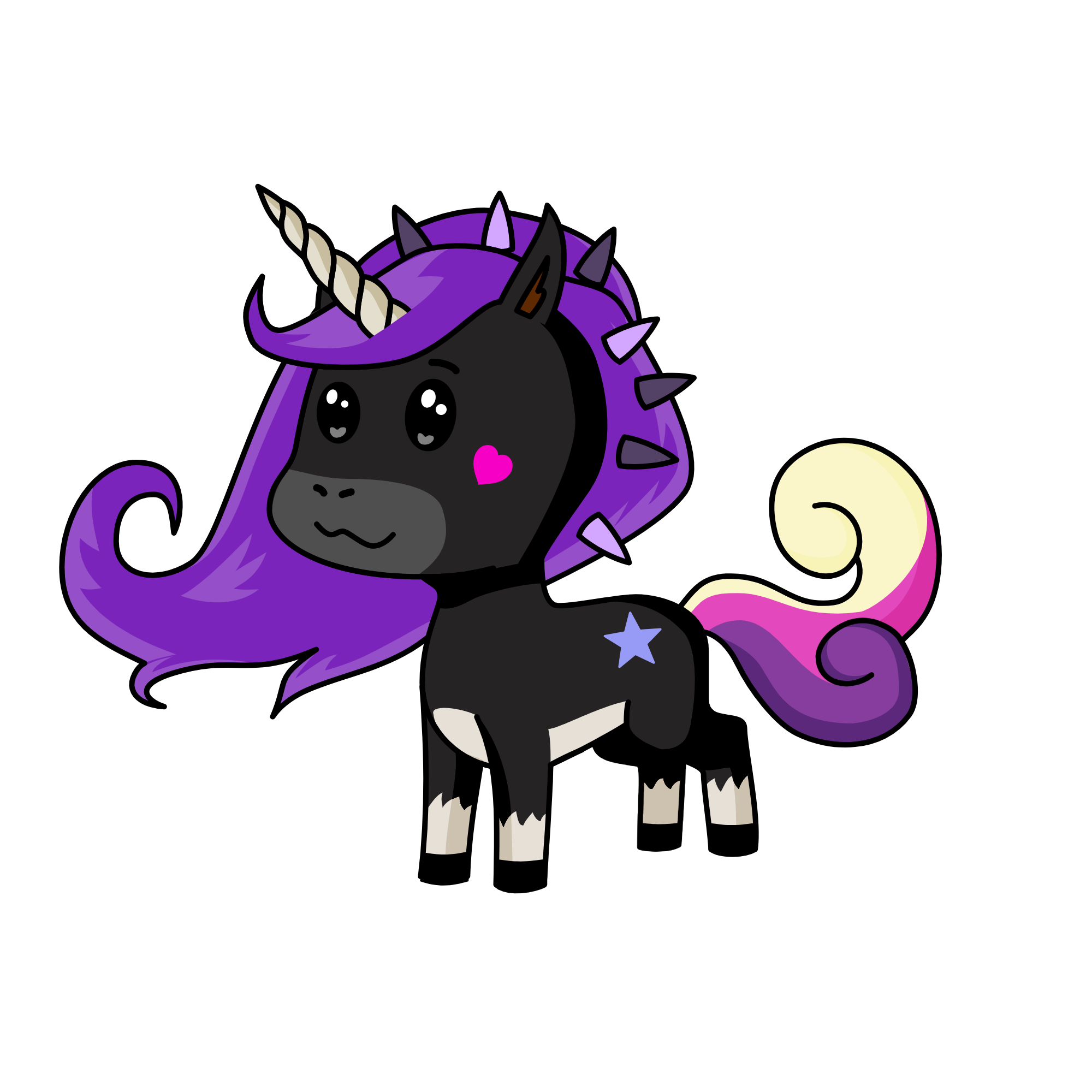 Esquelior, the unicorn